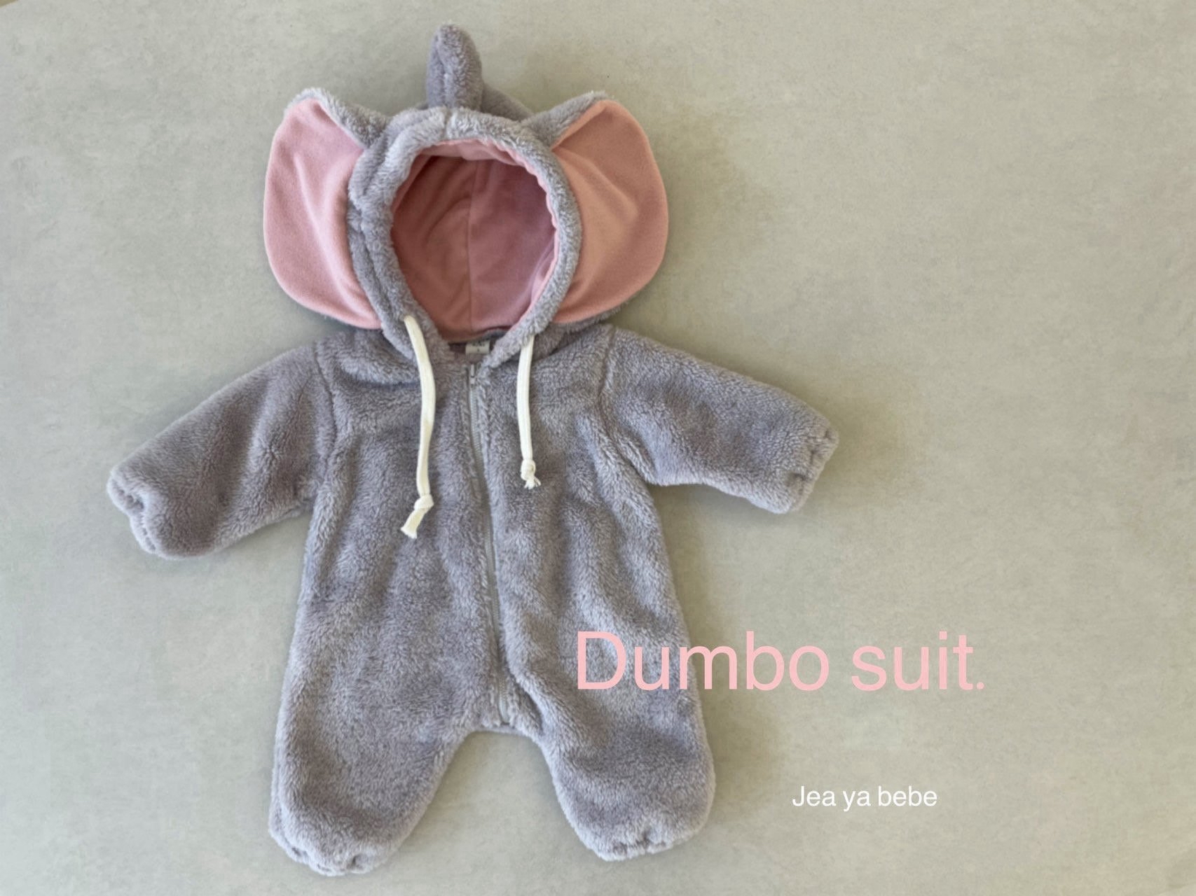 Jeayabebe | Elephant suit Grey