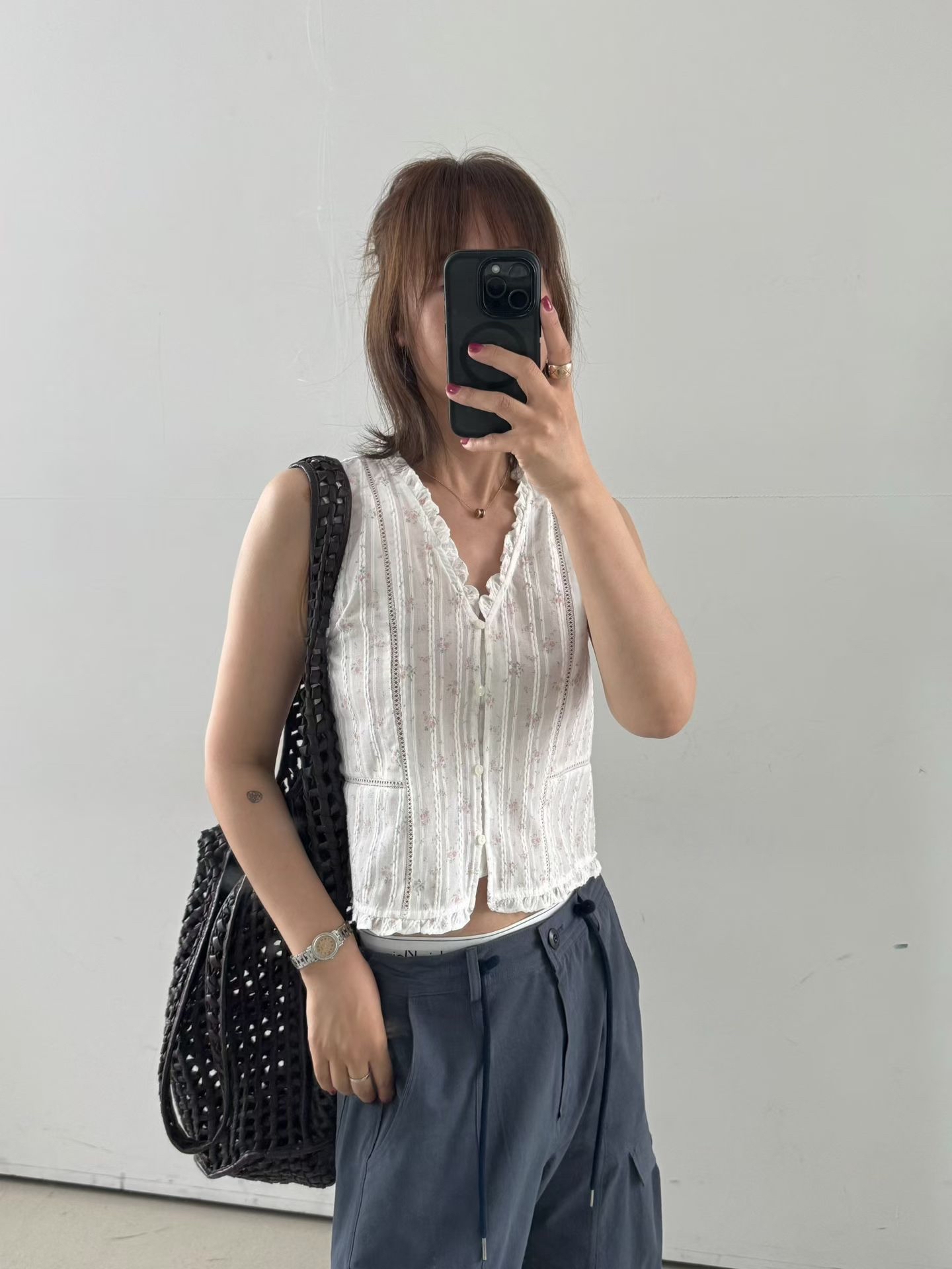 🇰🇷東大門女裝 | Flower sleeveless 