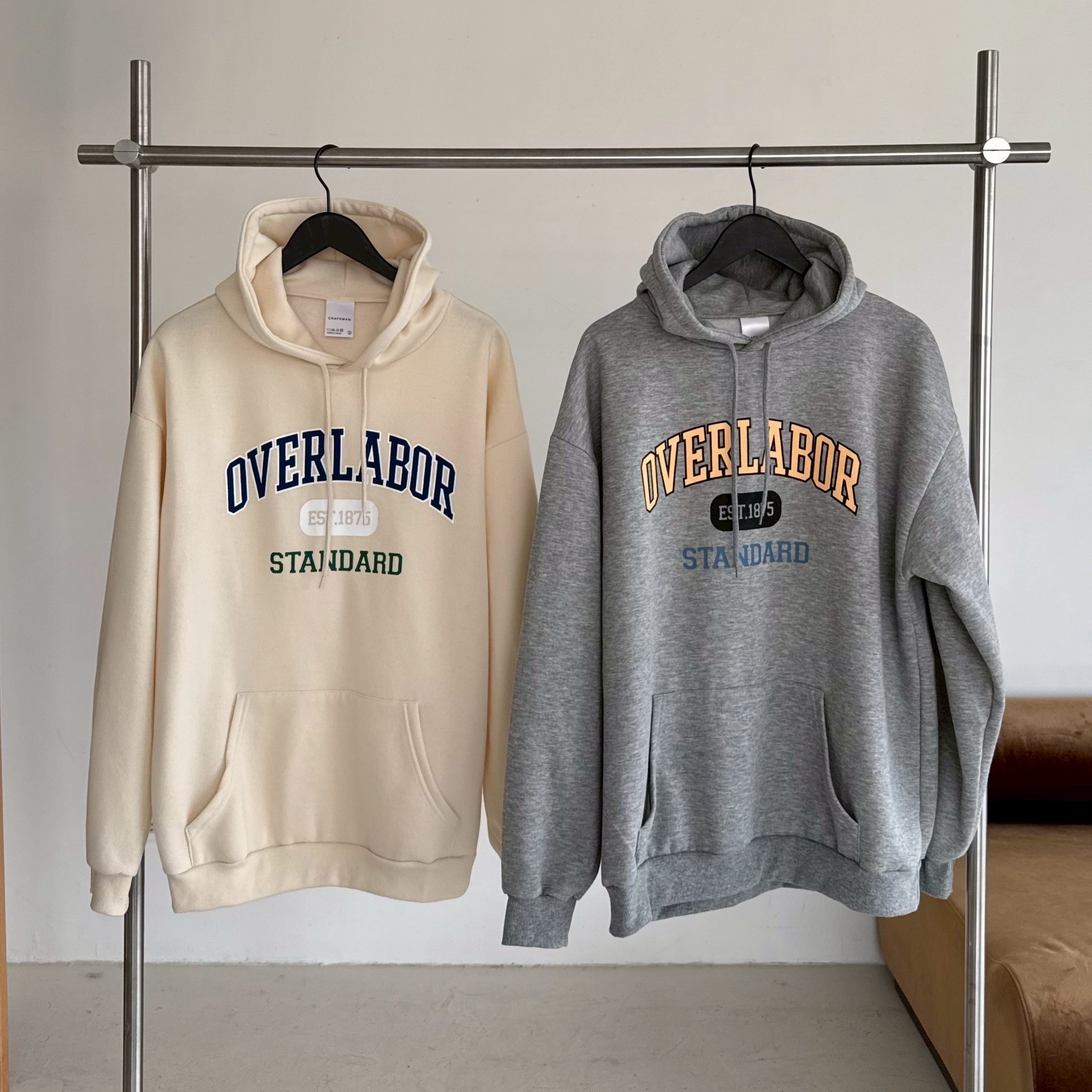 [預訂]OVERLABRO有帽情侶衛衣