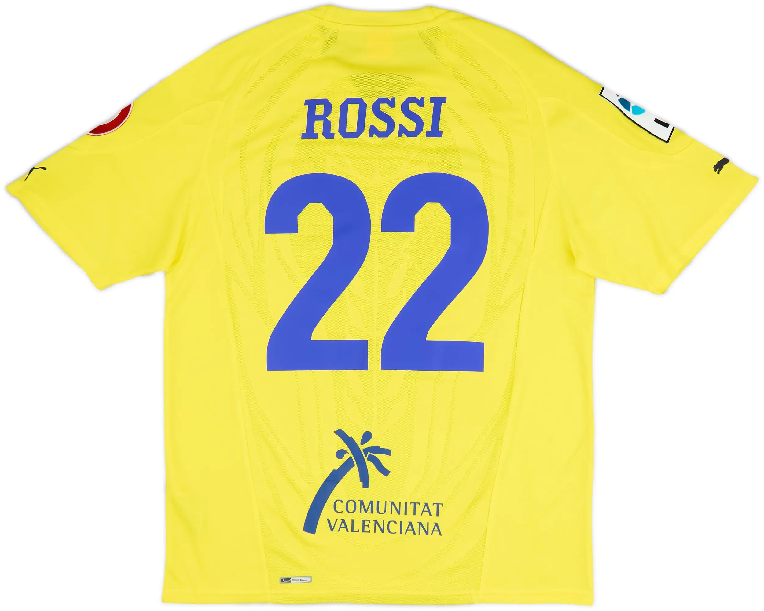 2010-11 維拉利爾 主場 球迷版 連字章齊廣告 西甲fullset