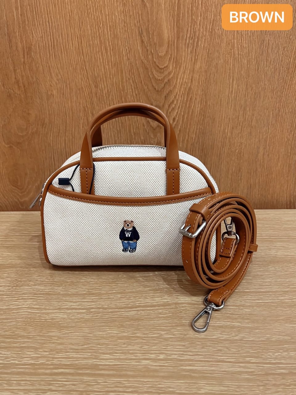 WHB03 WHO.A.U Steve Canvas 2-Way Mini Bag
