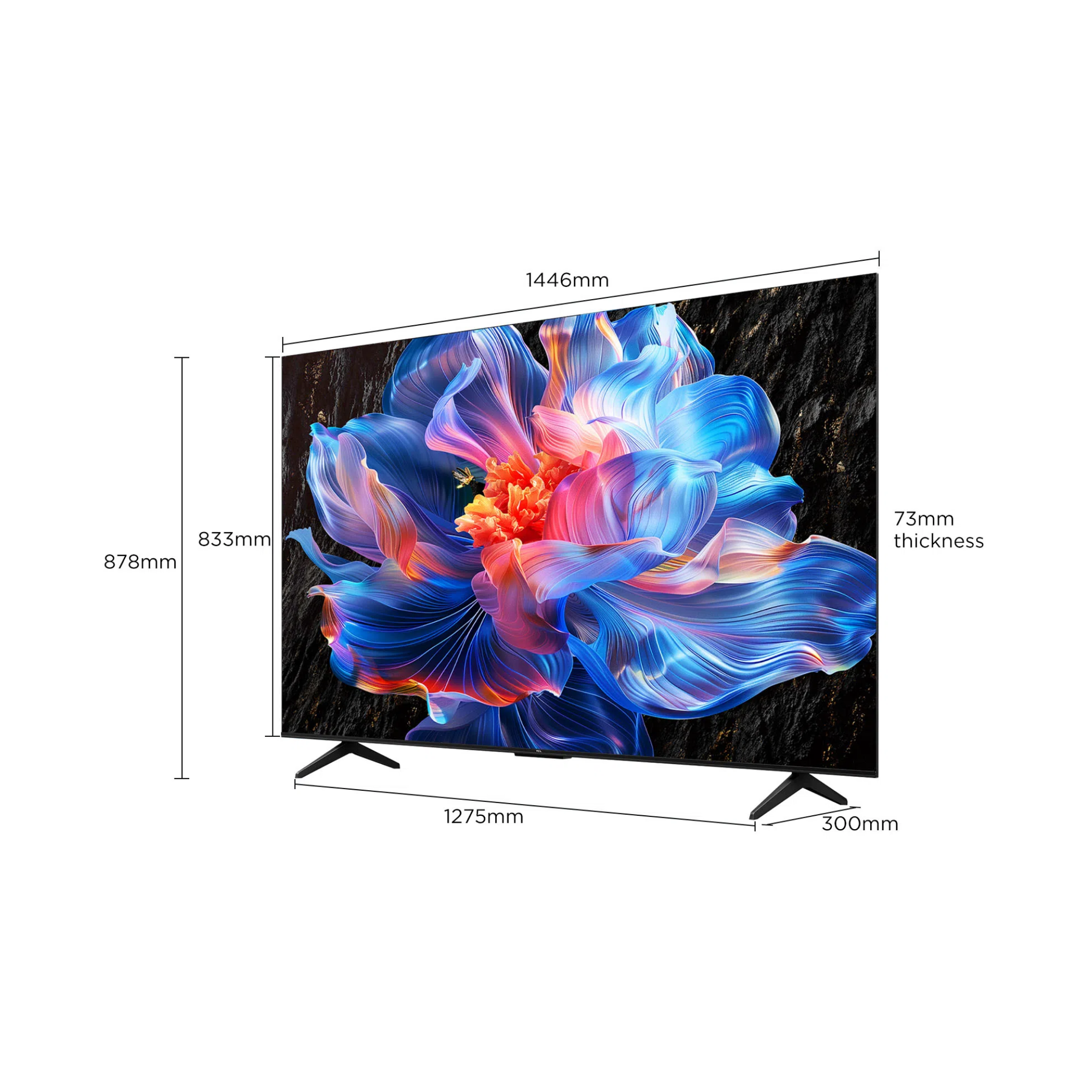 TCL 65" P6K Series 4K UHD HDR Google TV (65P6K)