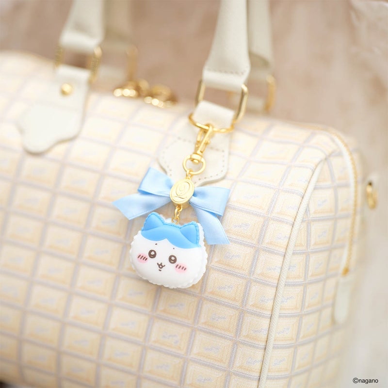 🎀【預訂】Q-POT. x Chiilkawa  馬卡龍包掛飾 - Hachiware