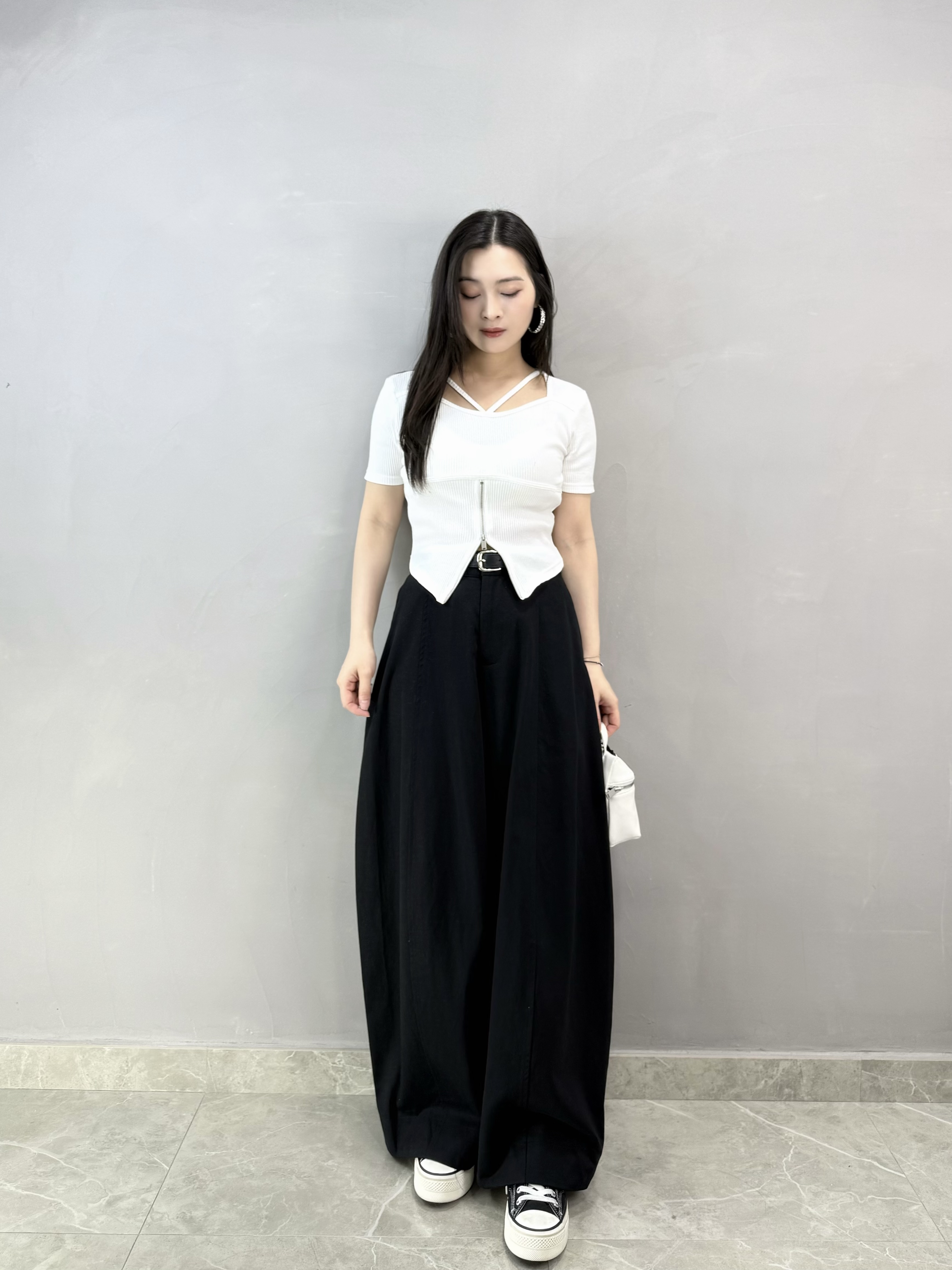 I60 V帶拉鏈開叉Tee