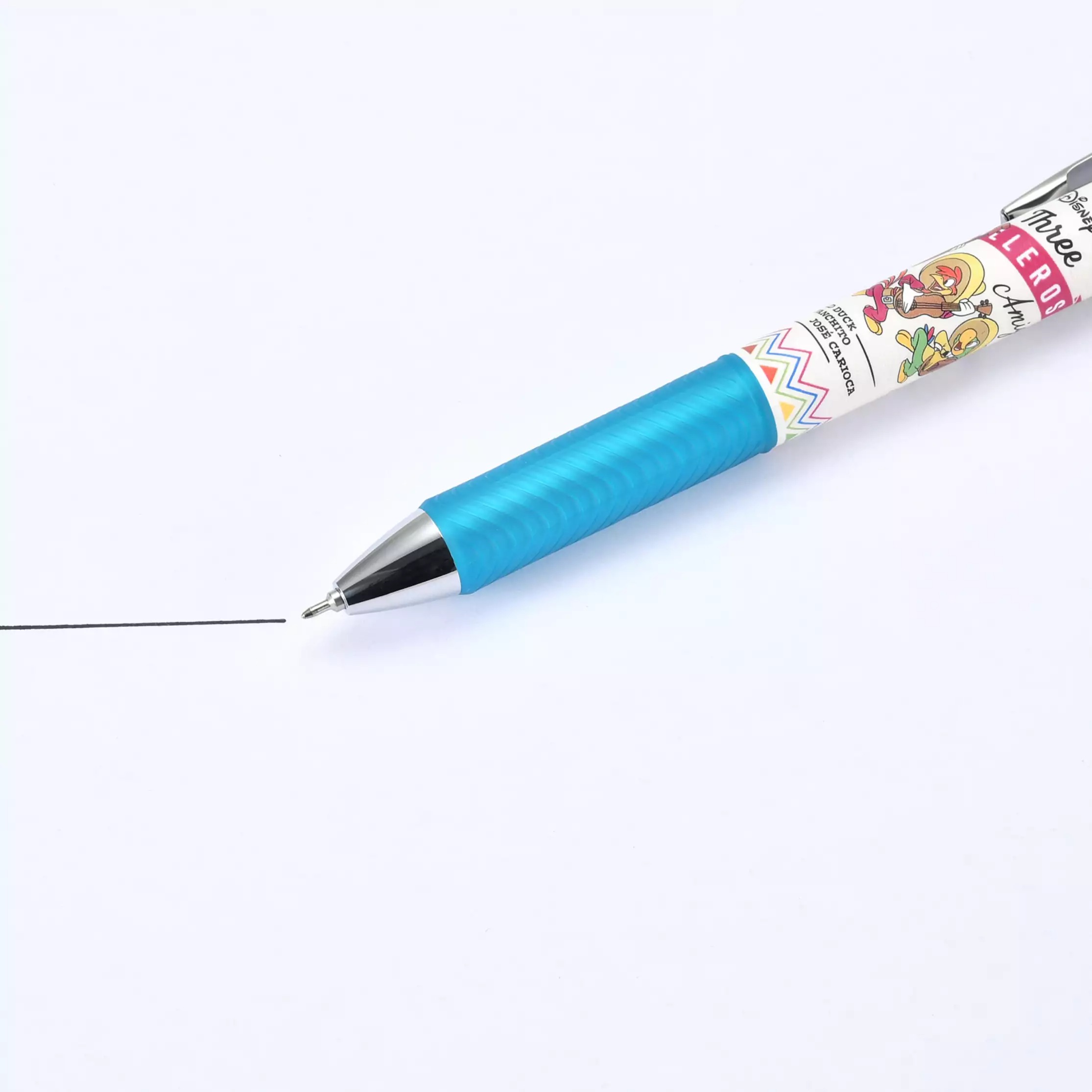 現貨｜【日本 Disney Store 限定】Donald Duck 唐老鴨  The Three Caballeros 日本製 Pentel EnerGel 0.5mm 黑色 啫喱筆 208834