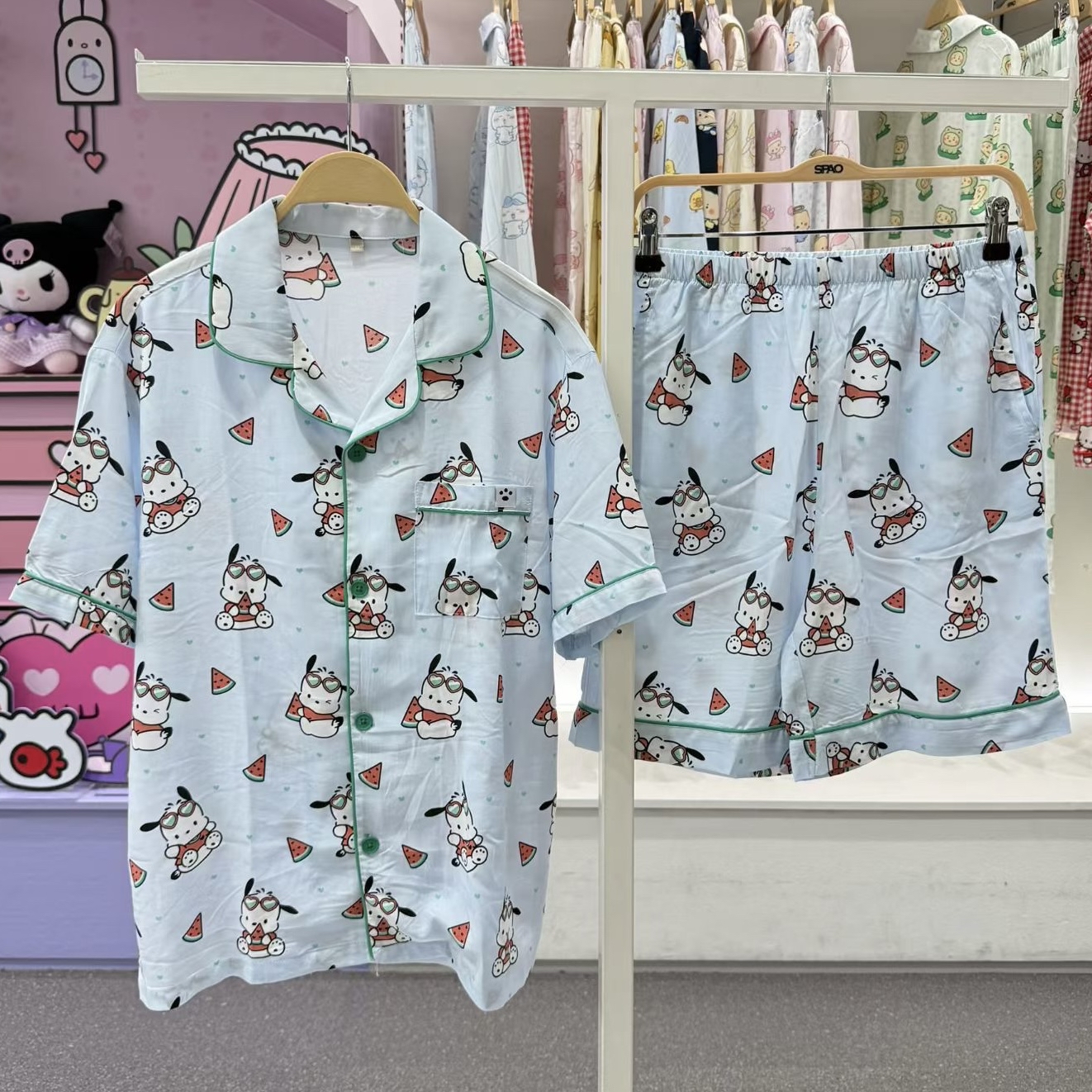 🇰🇷韓國SPAO x Sanrio短䄂睡衣套裝