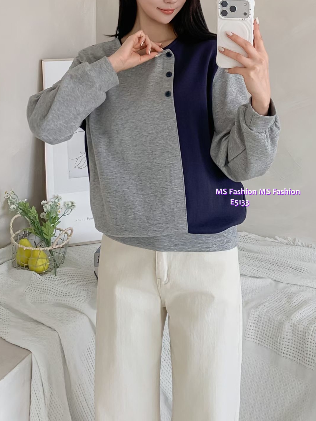 E5133 特色拼布top