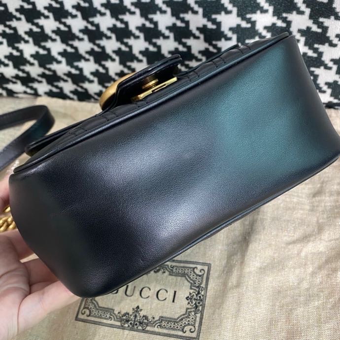 【預訂貨品】GUCCI 黑金方胖子