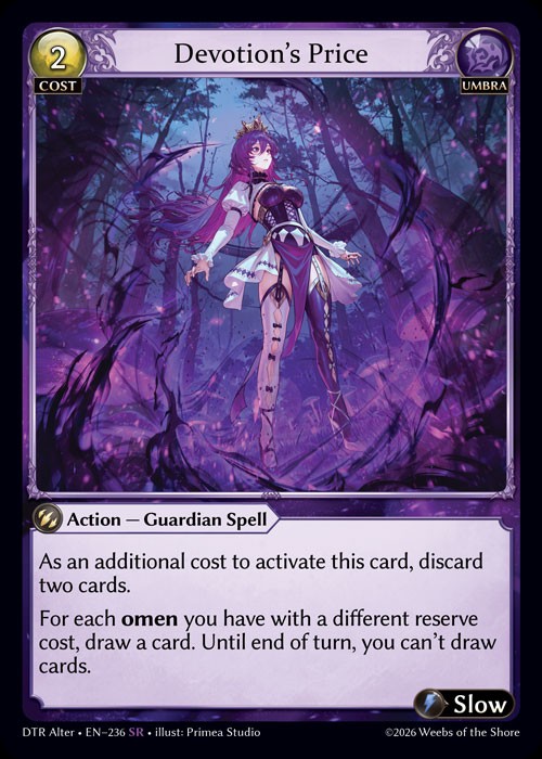 Devotion's Price / DTR-Alter-236 (SR)