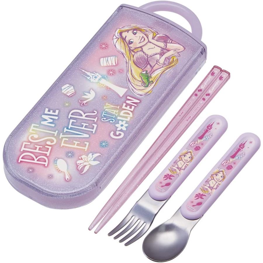 <門市現貨清貨 🈹>日本製Skater卡通叉+匙+筷子連收納盒