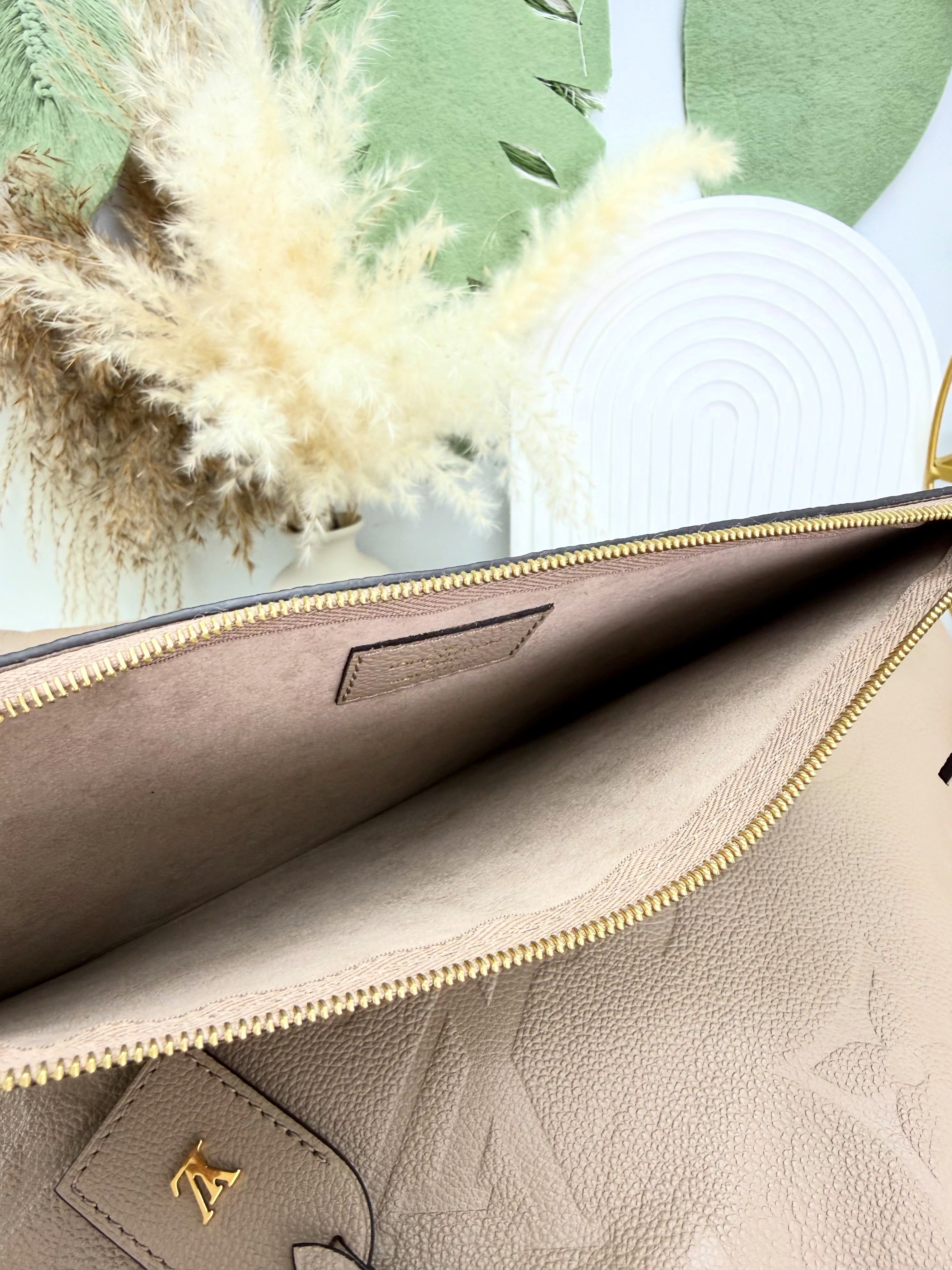 LV💼PRE OWNED 🛍️Carryall大象灰 大size 晶片款 有塵袋 🖤