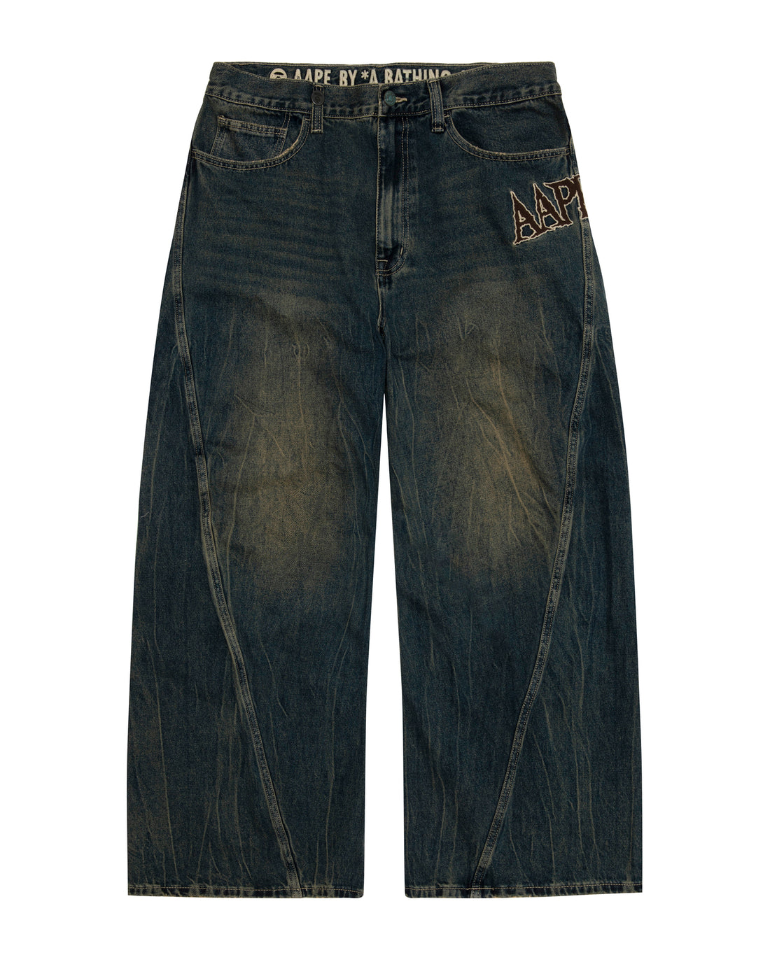 AAPE AAPEUNVS Main Jeans (D657XAR)