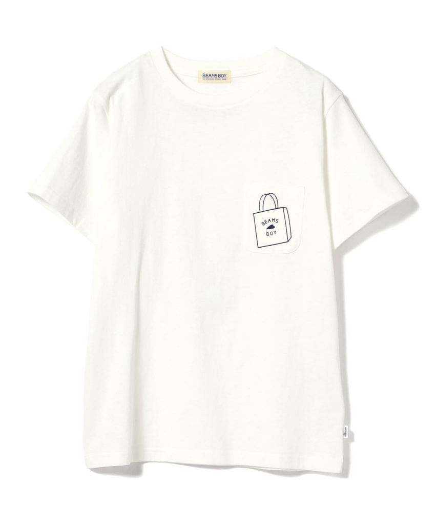 日本BEAMS BOY POCKET TEE