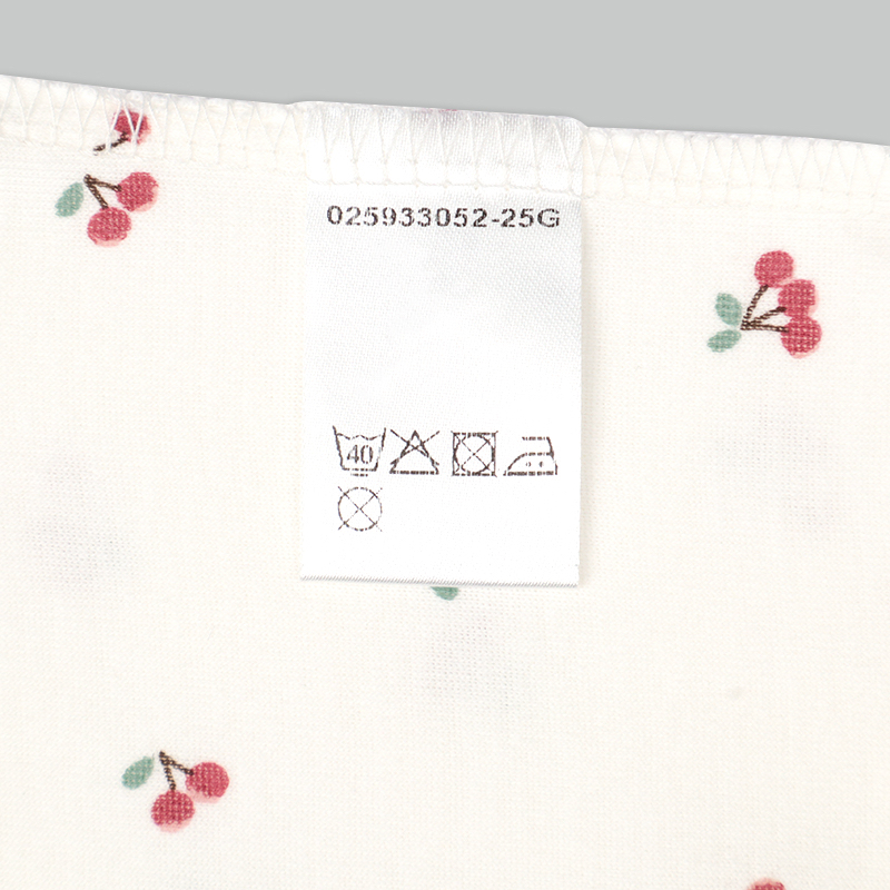 🇯🇵預訂 日本直送🇯🇵櫻桃印花純棉前開式短袖包屁衣兩件套