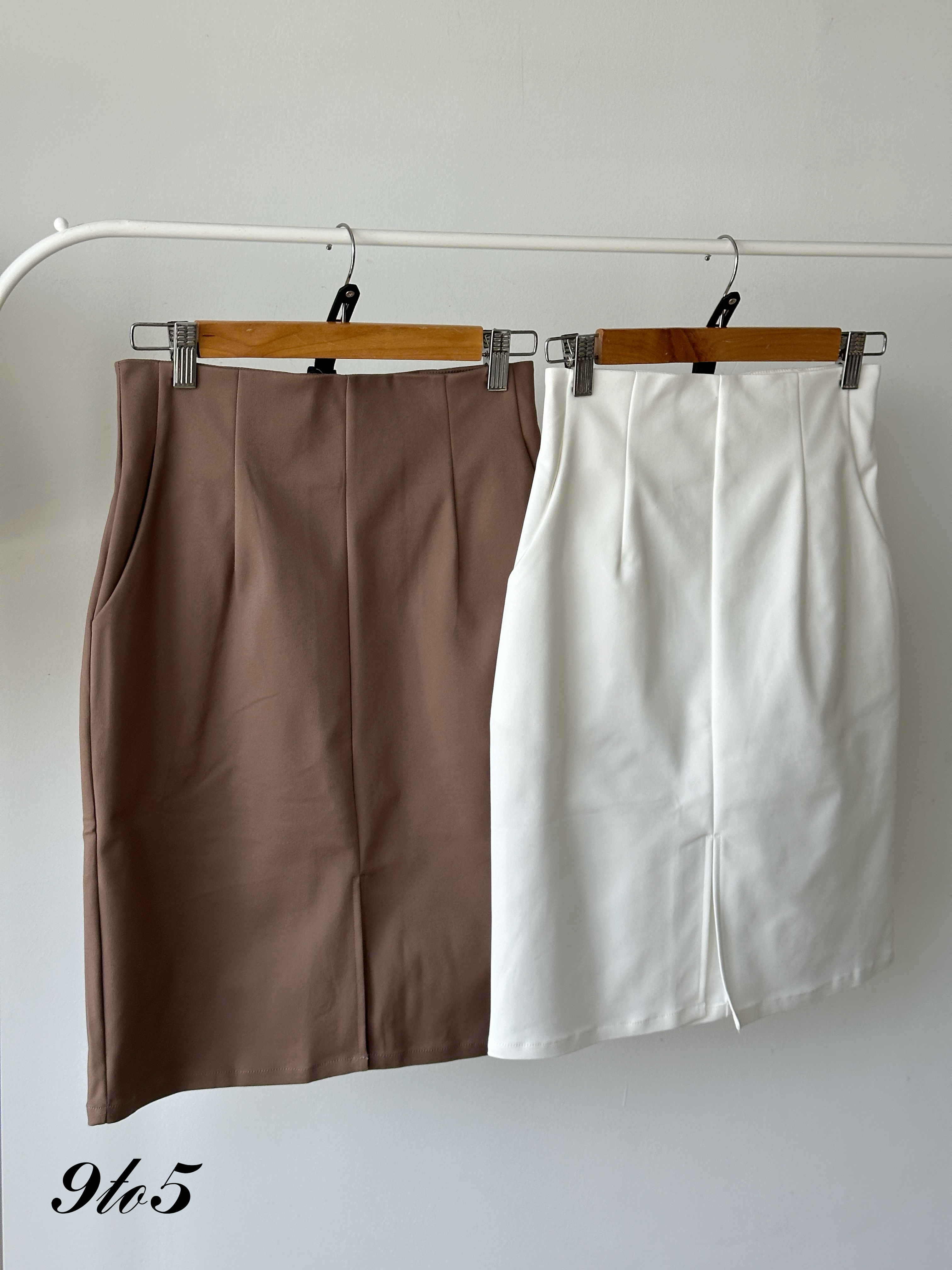 S1942 Midi Pencil Skirt - 4 Colors 