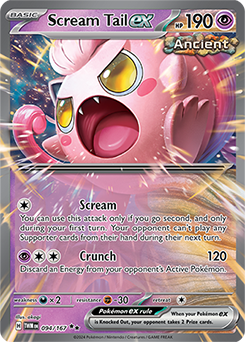   Pokemon TCG Card Game - Scream Tail ex