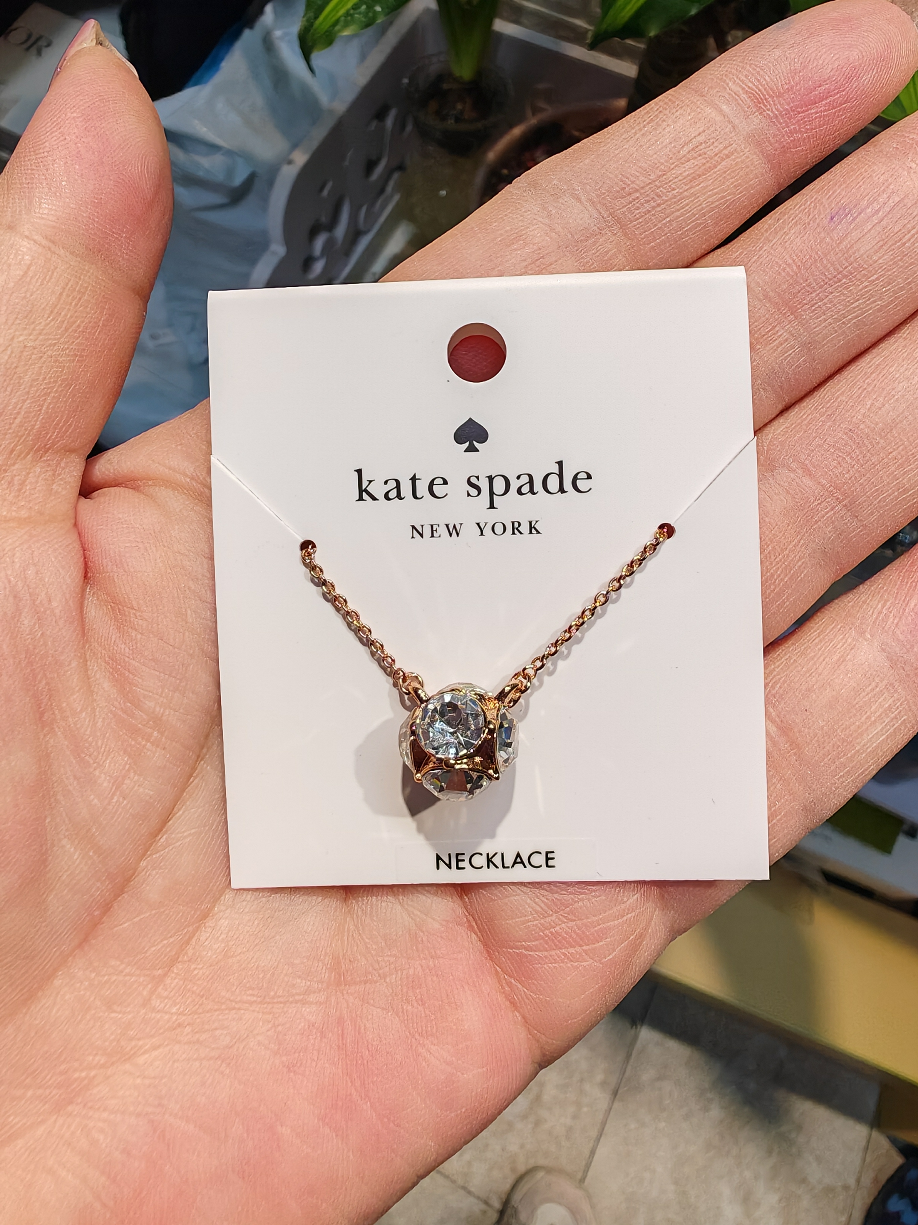 香港現貨-Kate Spade lady marmalade mini pendant