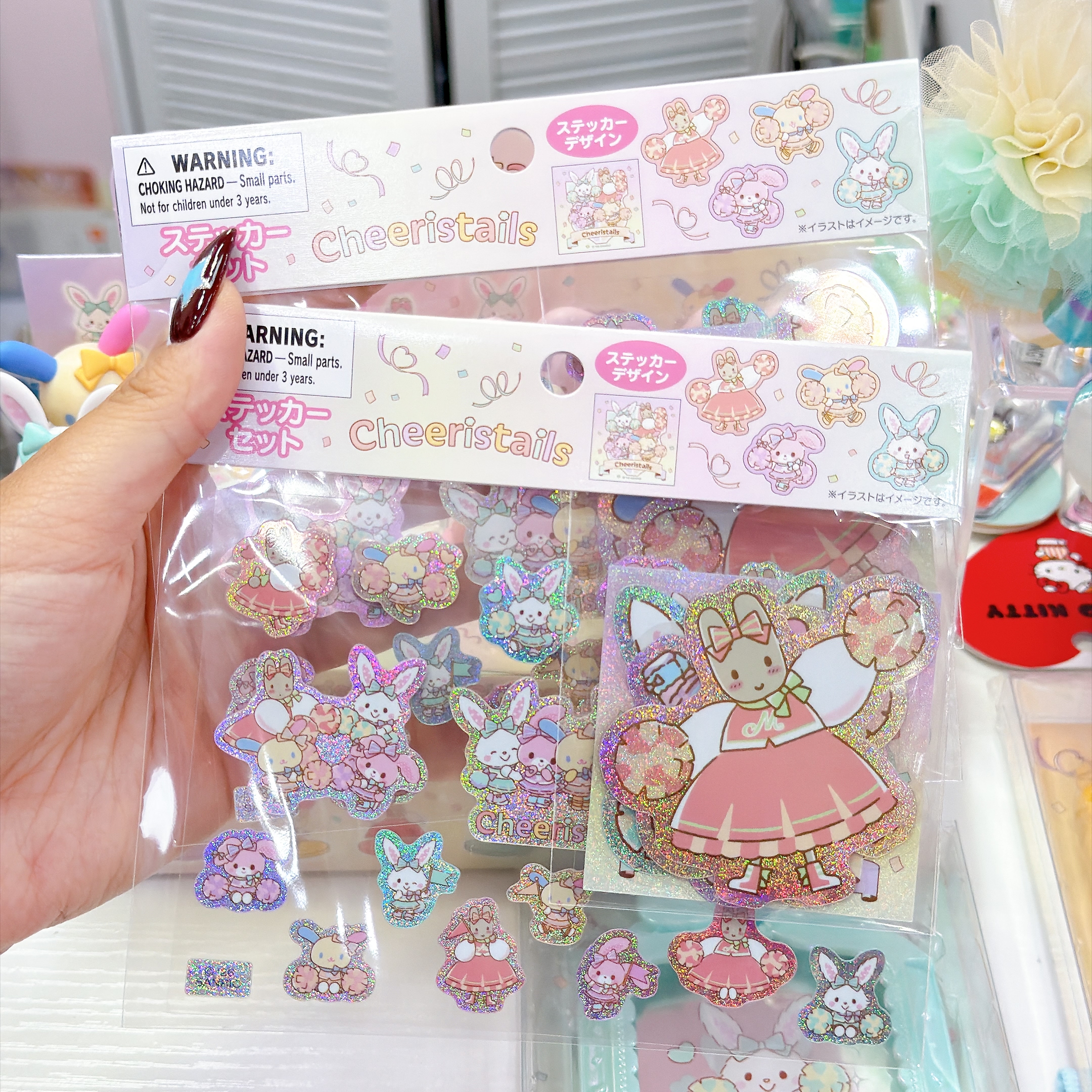 日本直送新款Sanrio 女團Cheeristails 新系列產品