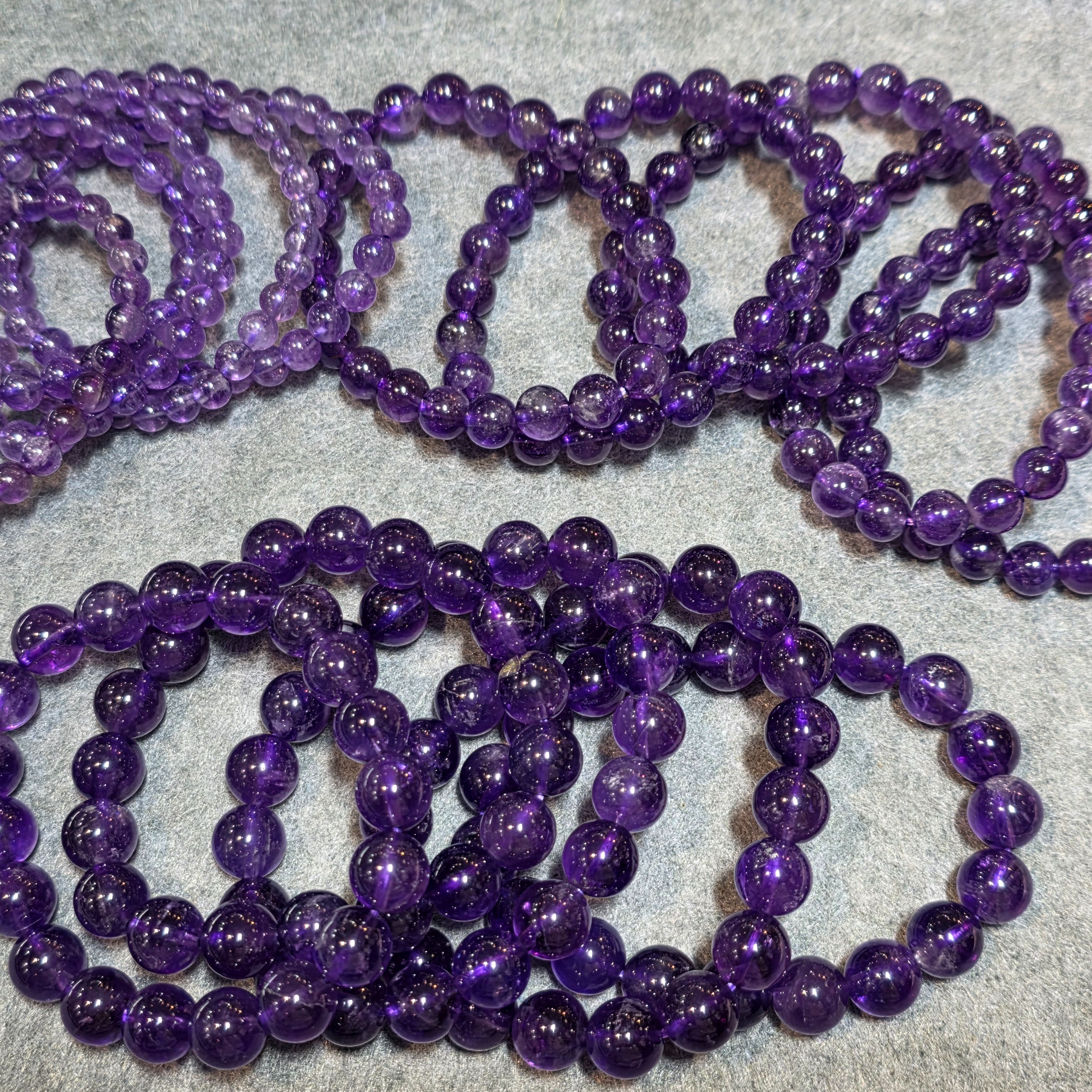 紫水晶手串(Amethyst)