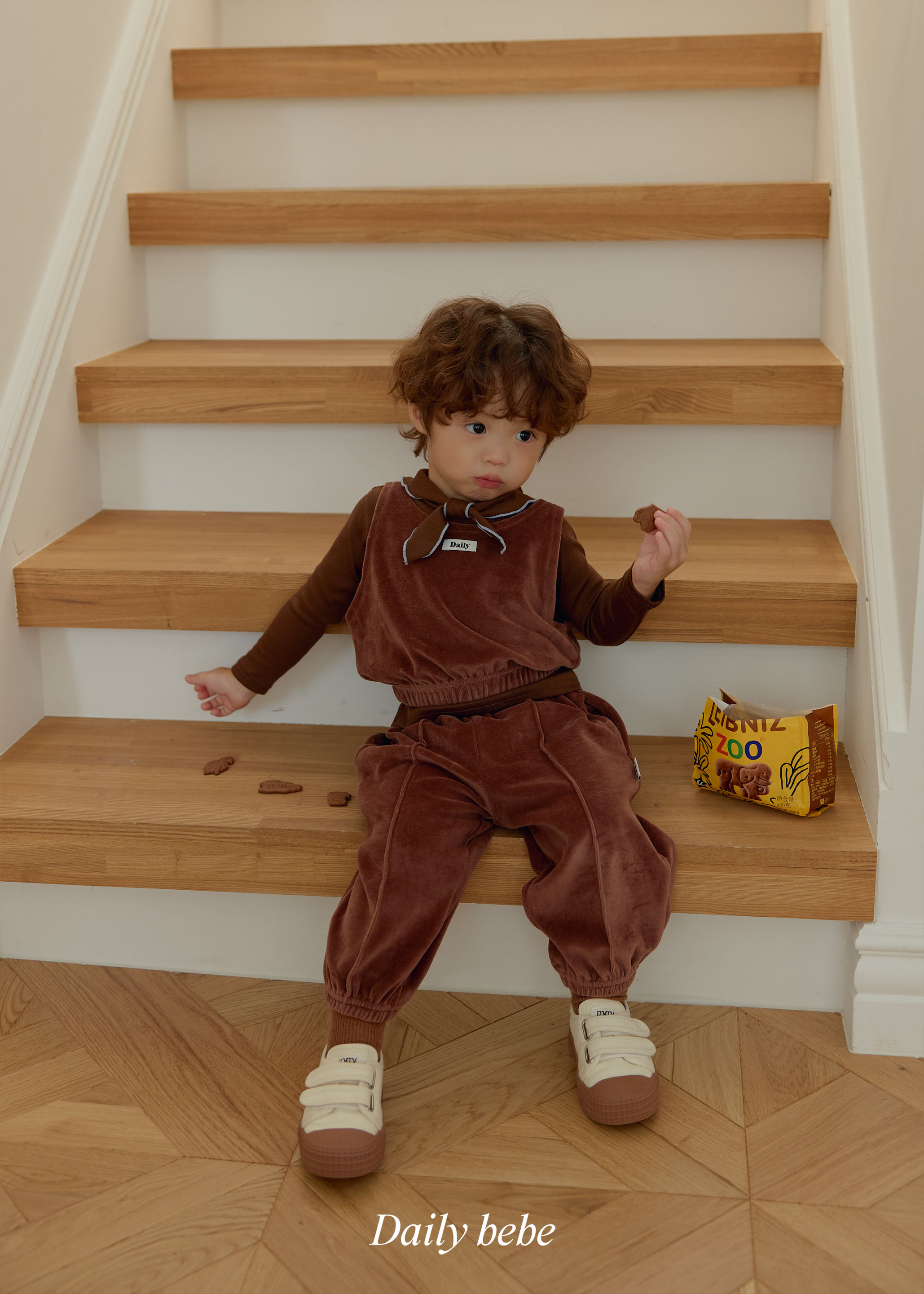 Dailybebe | Velour Matching Set