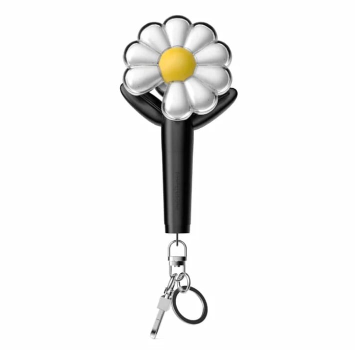 BIGBANG - G-DRAGON - OFFICIAL LIGHT STICK KEYRING - BLACK
