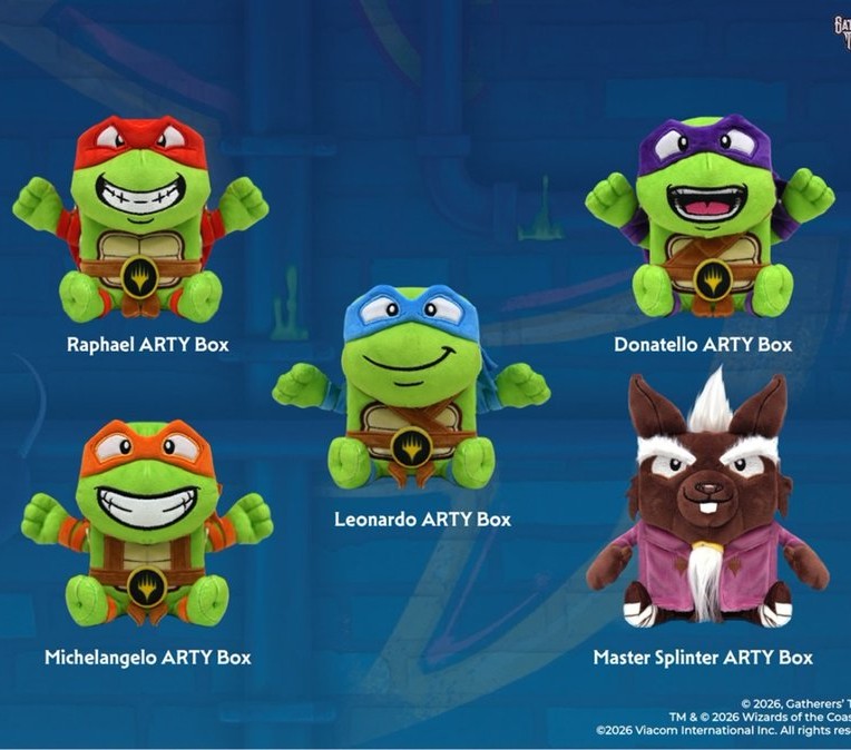 Gatherers' Tavern: Magic The Gathering x Teenage Mutant Ninja Turtles - Leonardo Arty Box