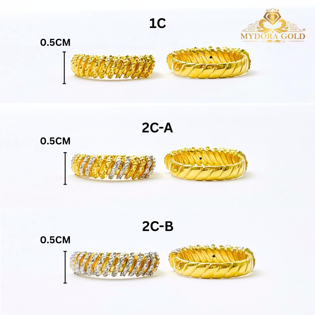 MYDORA Cincin Sparkle Liner Cut (5G) l EMAS 916/22K