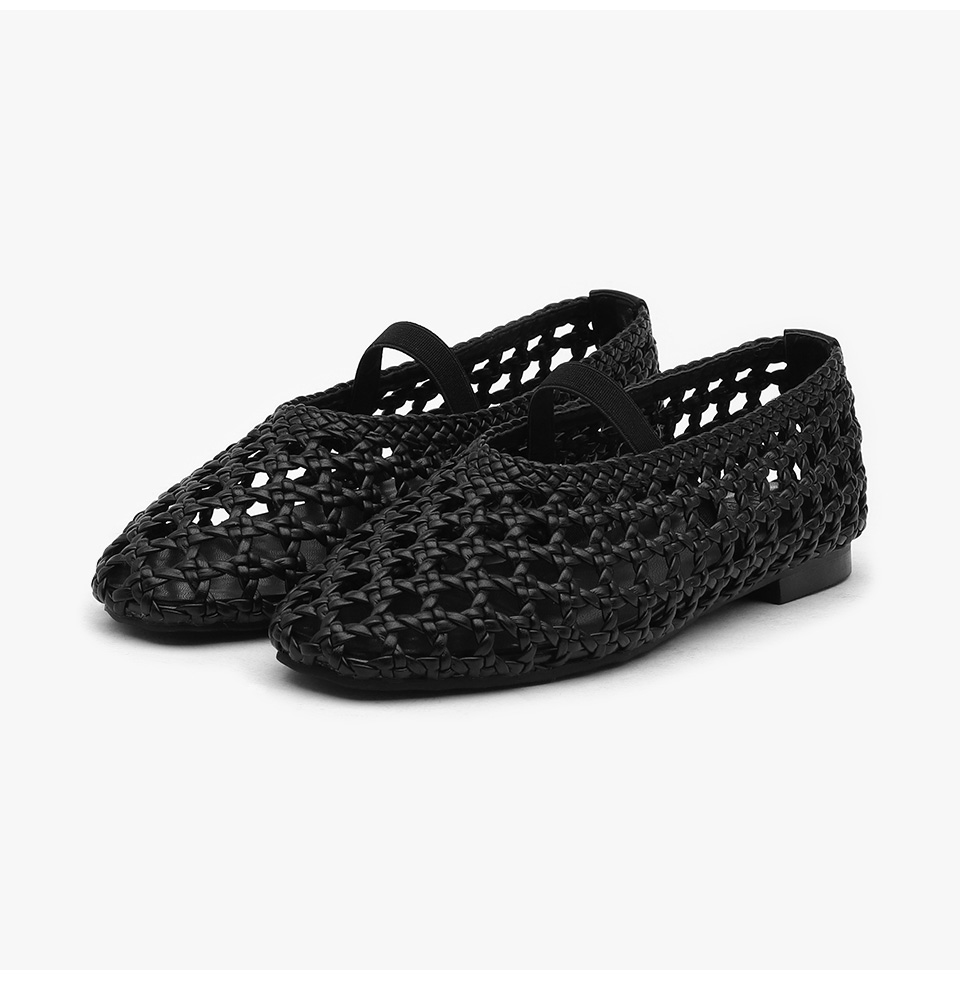 [代購] Sappun Bernard Raffia Flats (1cm)