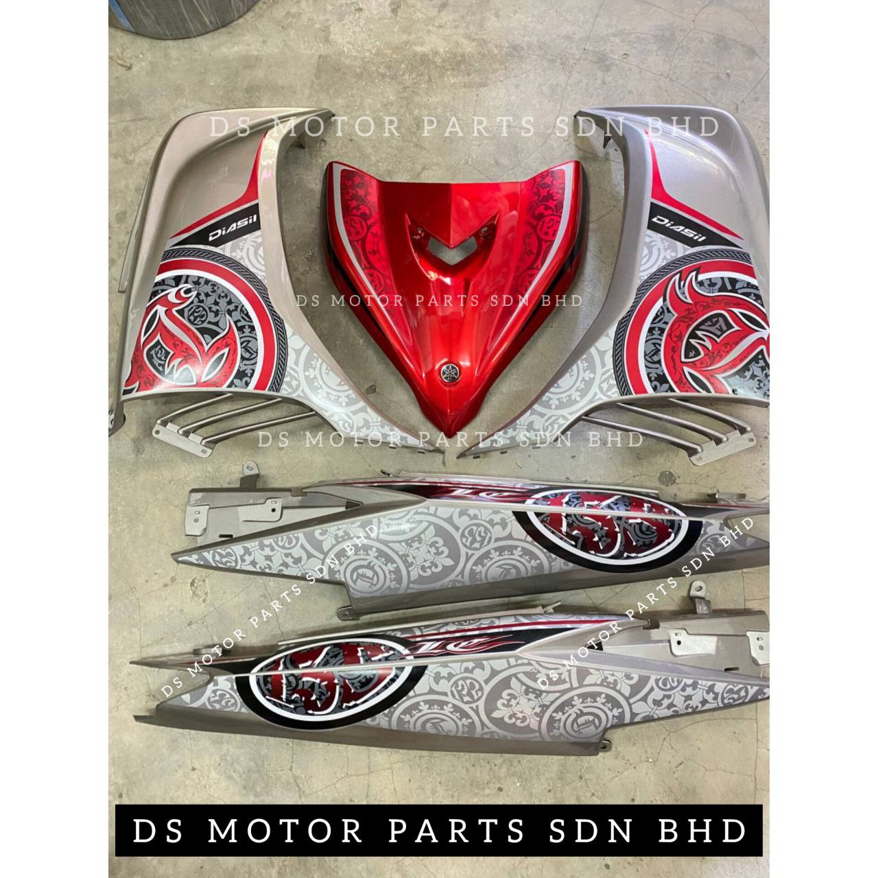 Cover Set LC135 V2 V3 V4 ~ V7 BATIK ( Black / Red / Dpbmc )