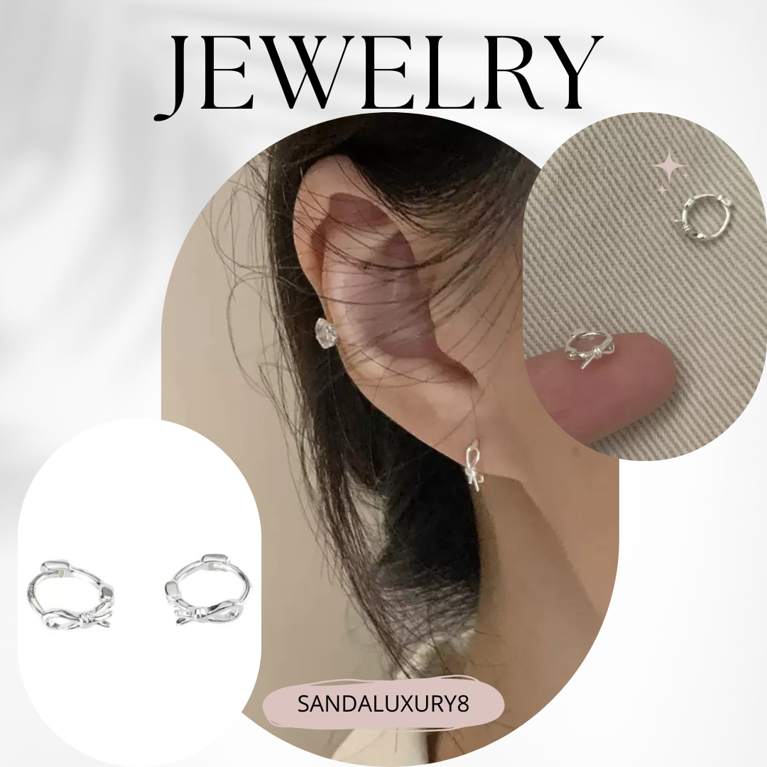 Ribbon Loop Earrings