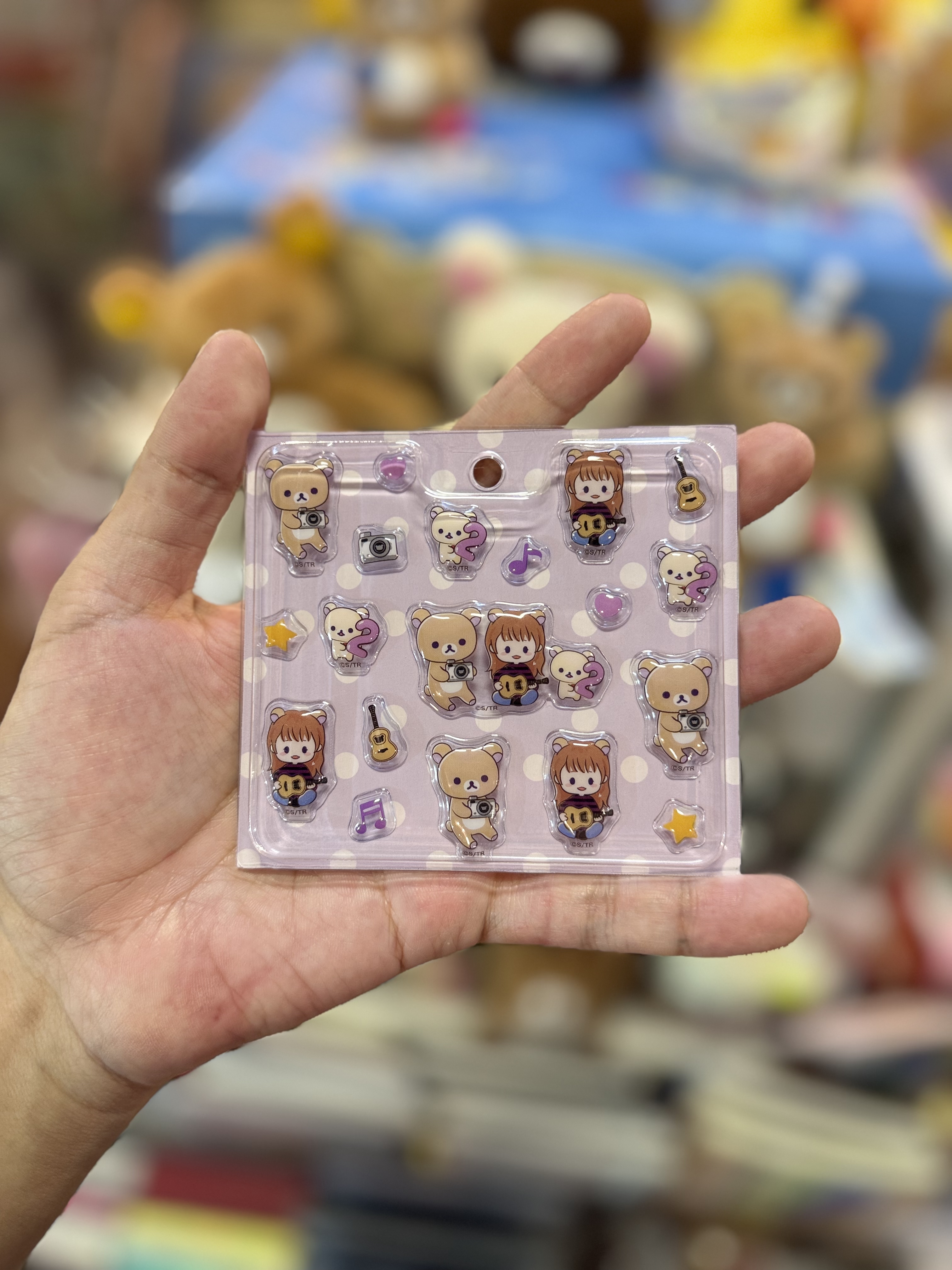 《現貨》全新幾田りら x  Rilakkuma限定貼紙