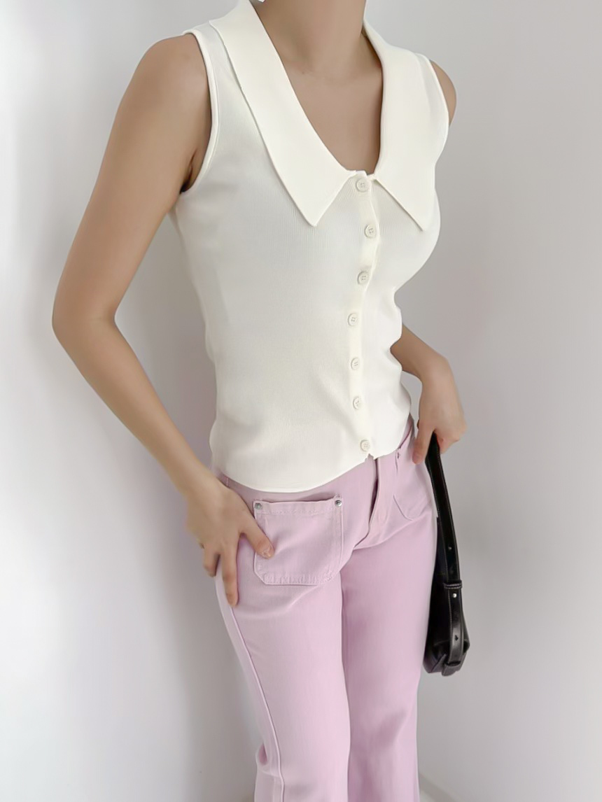 ♥︎法式氣質Polo上衣