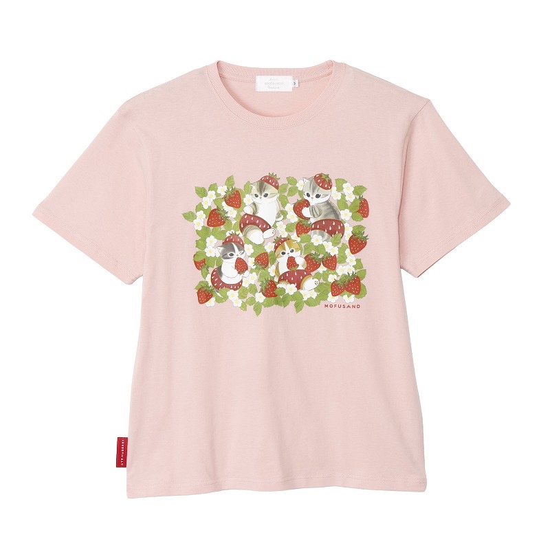 🎀【預訂】 mofusand 草莓🍓系列 T-shirt P