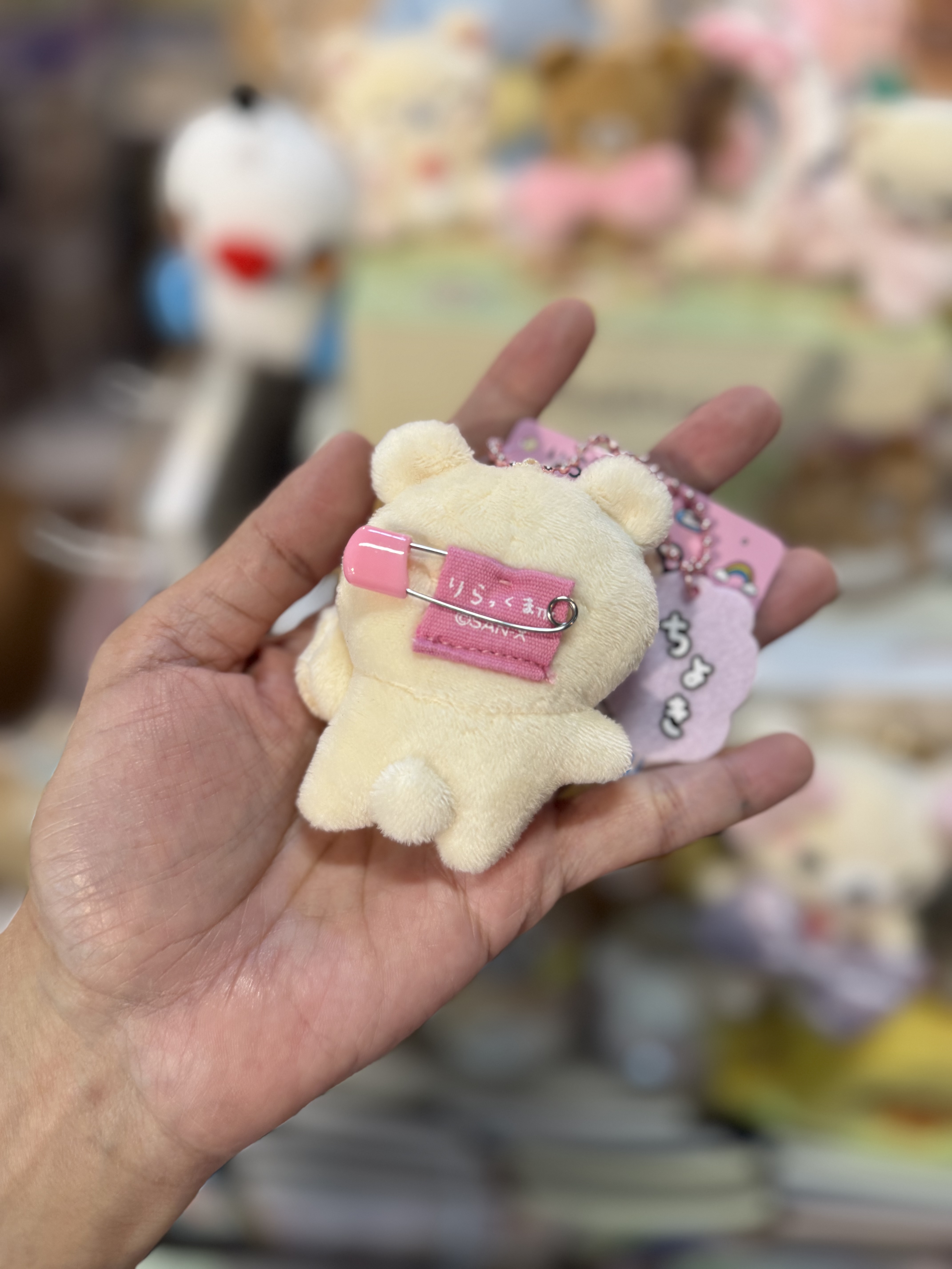 《現貨》全新 happy rilakkuma 系列扣針掛飾