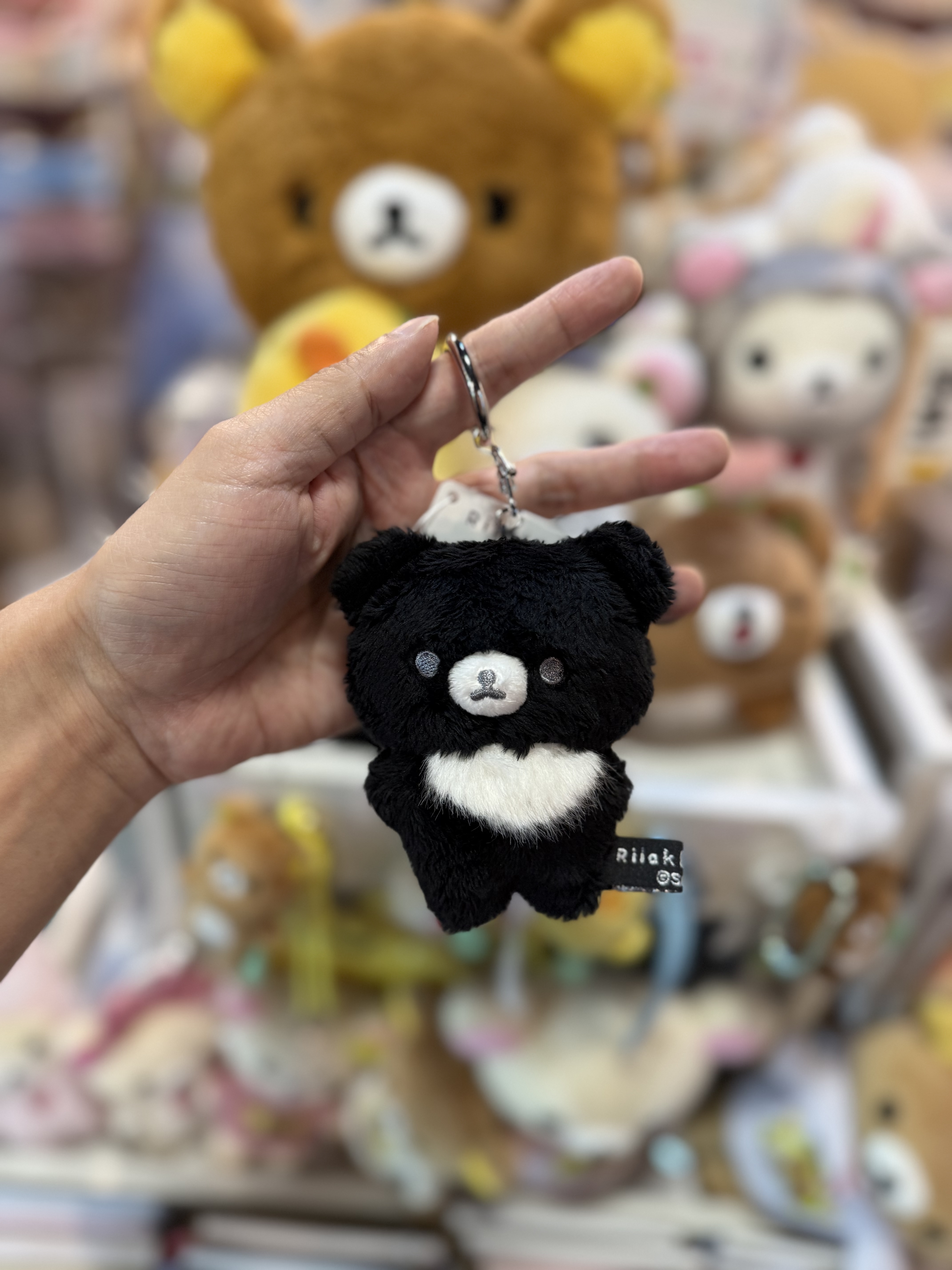 《現貨》全新Rilakkuma黑白造型掛飾