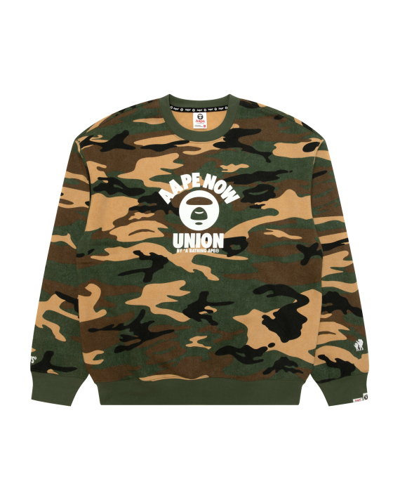 AAPE AAPENOW Moonface Crewneck Sweater (E369XXR)