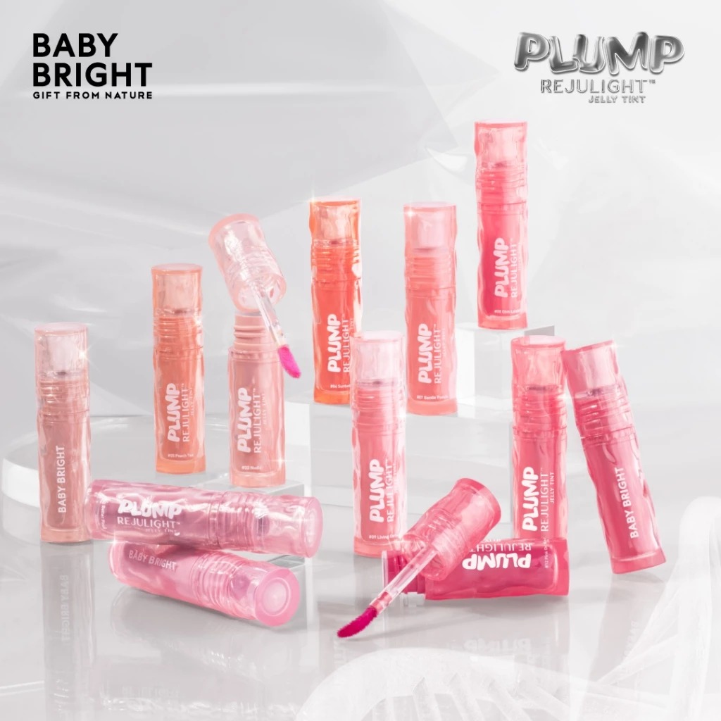 🇹🇭Baby Bright Plump Rejulight Jelly Tint 果凍豐唇唇釉 3g 💋✨（12色可選）