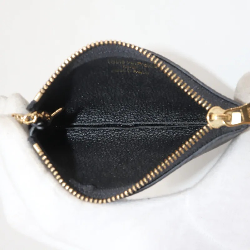Louis Vuitton Empreinte Leather Bicolor Monogram Key Pouch