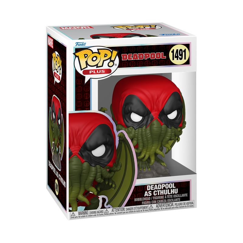 📦訂購 美國代購 Funko POP! Marvel Plus Deadpool as Cthulhu Figure 死待 模型