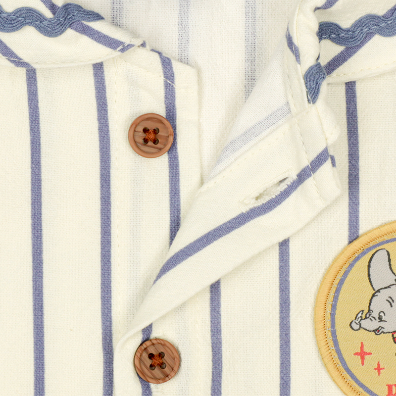 🇯🇵預訂 日本直送🇯🇵Dumbo小飛象貼章條紋短袖水手領上衣