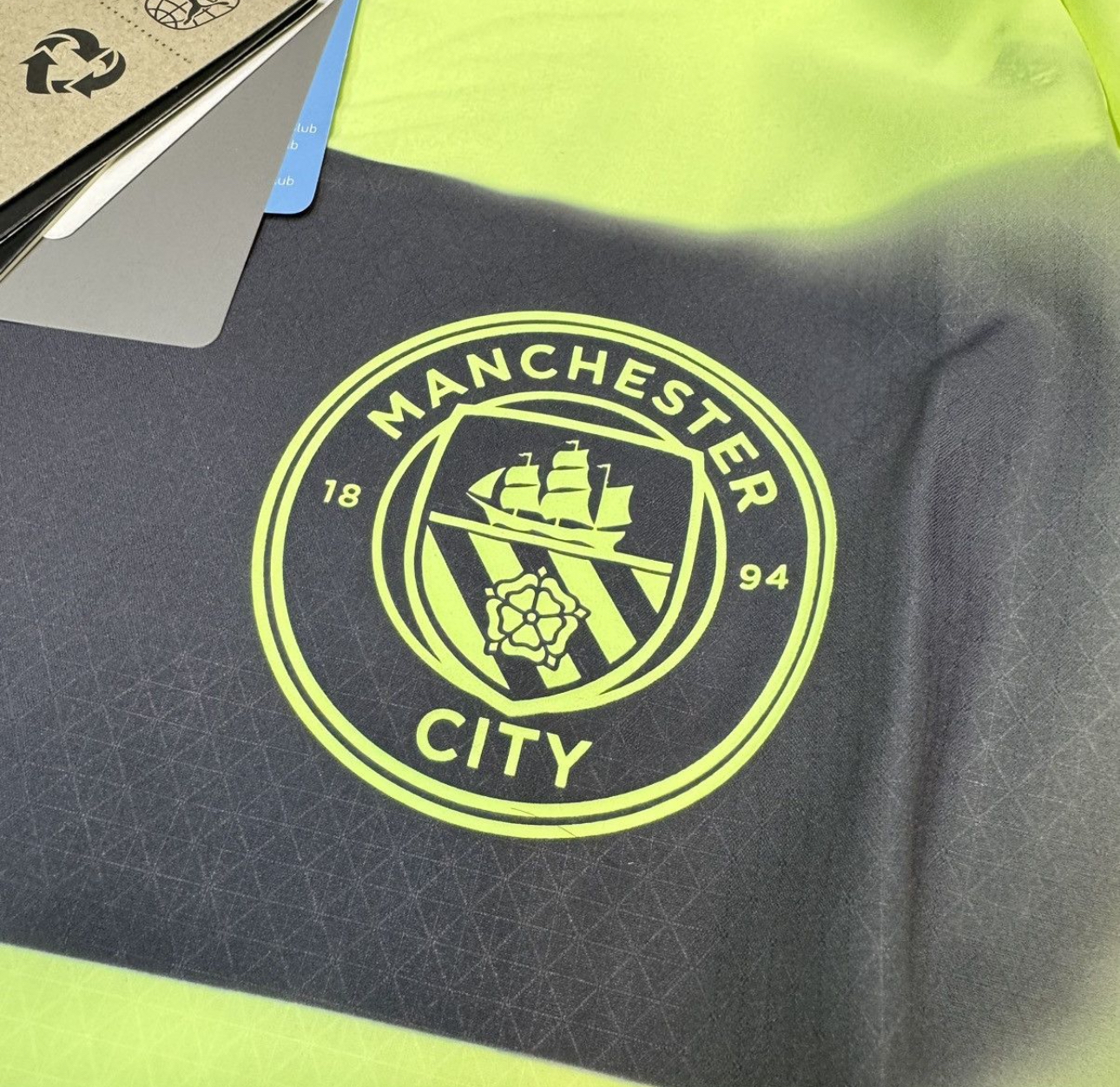 Manchester City 22/23 player issue away shirt #9 Haaland