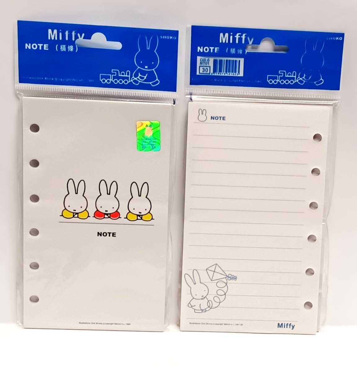 六孔記事簿內頁加頁紙- NOTE  (OR-6NT01)