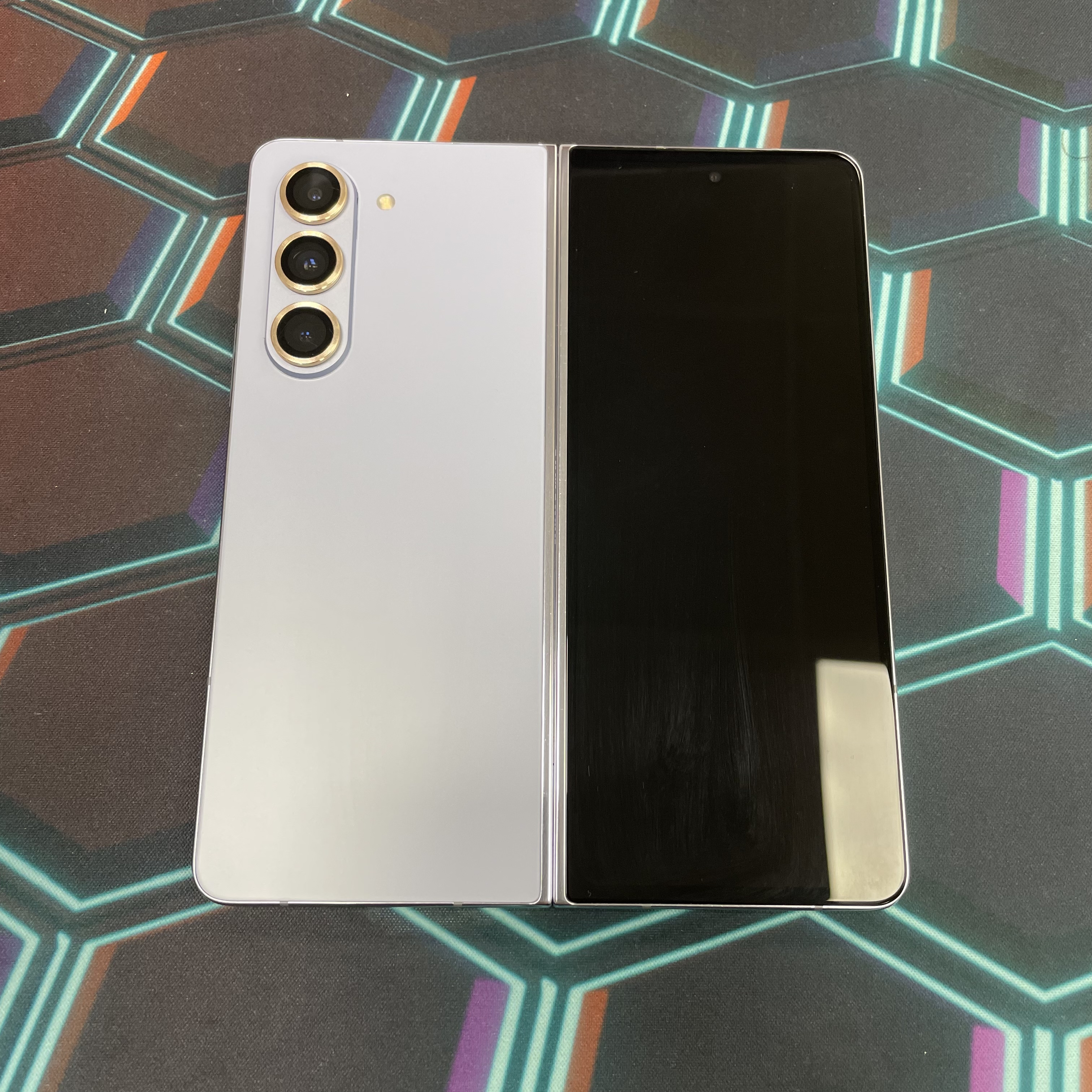 *7731 Galaxy Z Fold 5 完美機 12+512GB 藍色 blue