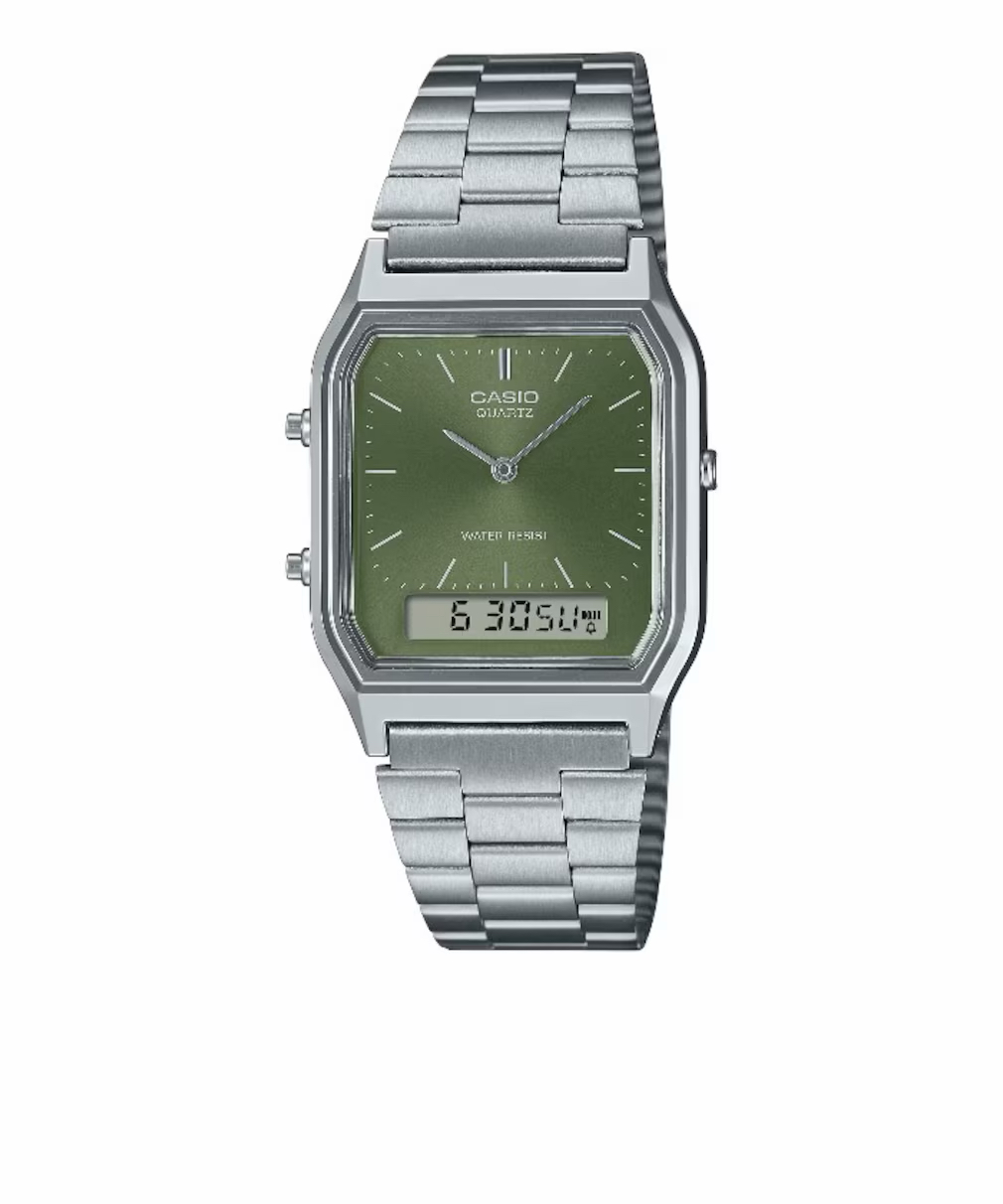 Casio AQ-230 超人氣經典雙顯錶款