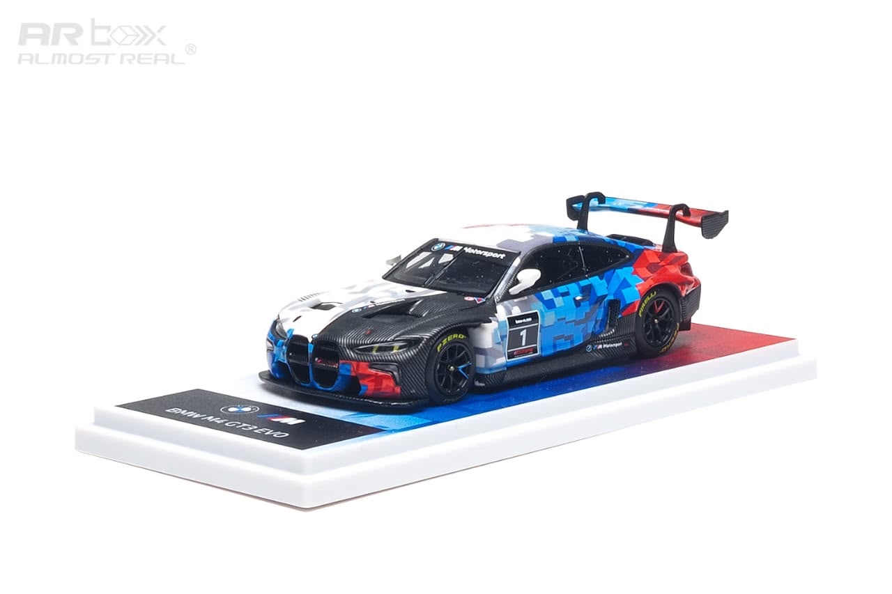 （預訂 Pre Order) AR Box Almost Real  (630001001) BMW M4 GT3 EVO(G82) Presentation Car Livery