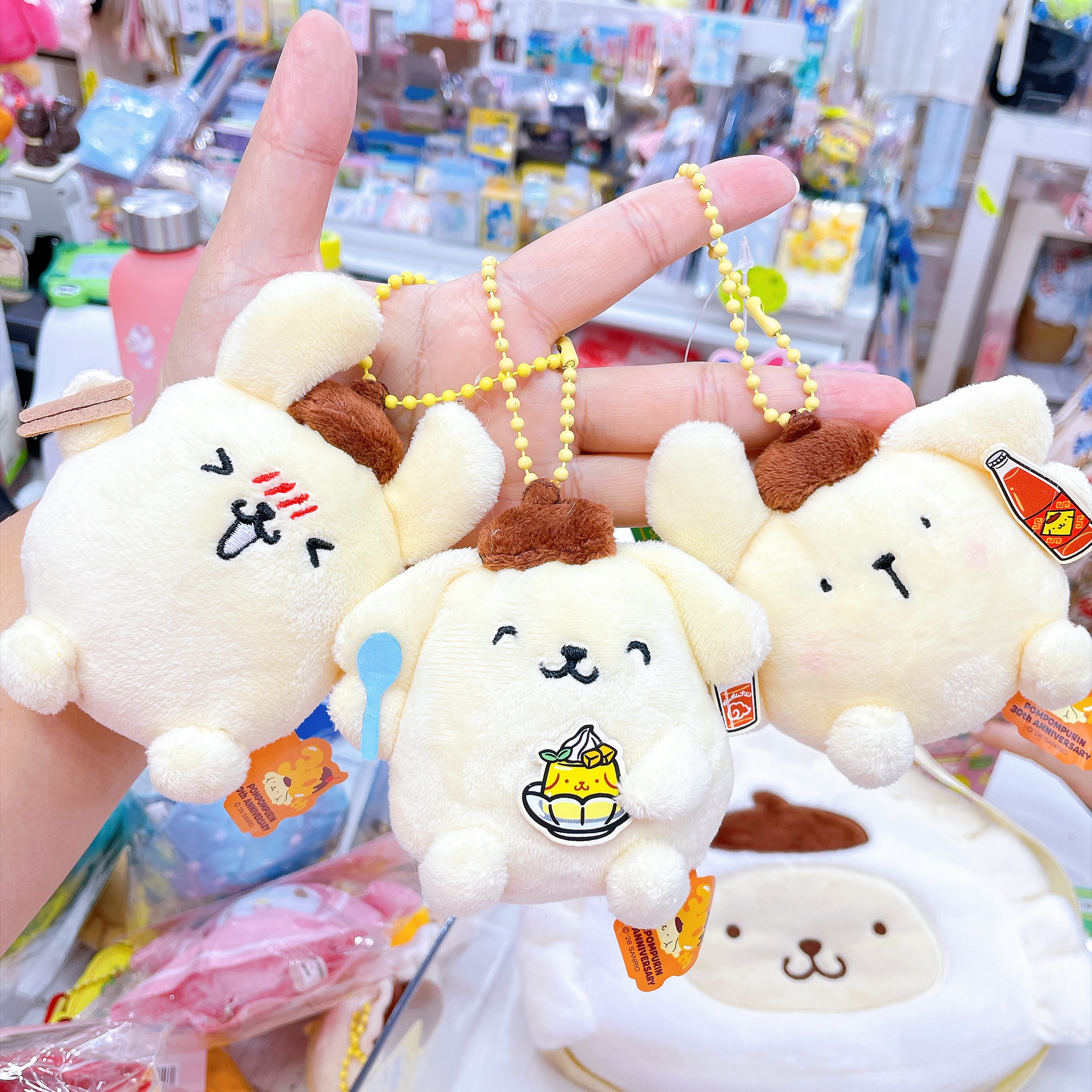 韓國直送韓國限定布甸狗Pop Store 30周年 限定周邊商品 公仔掛飾