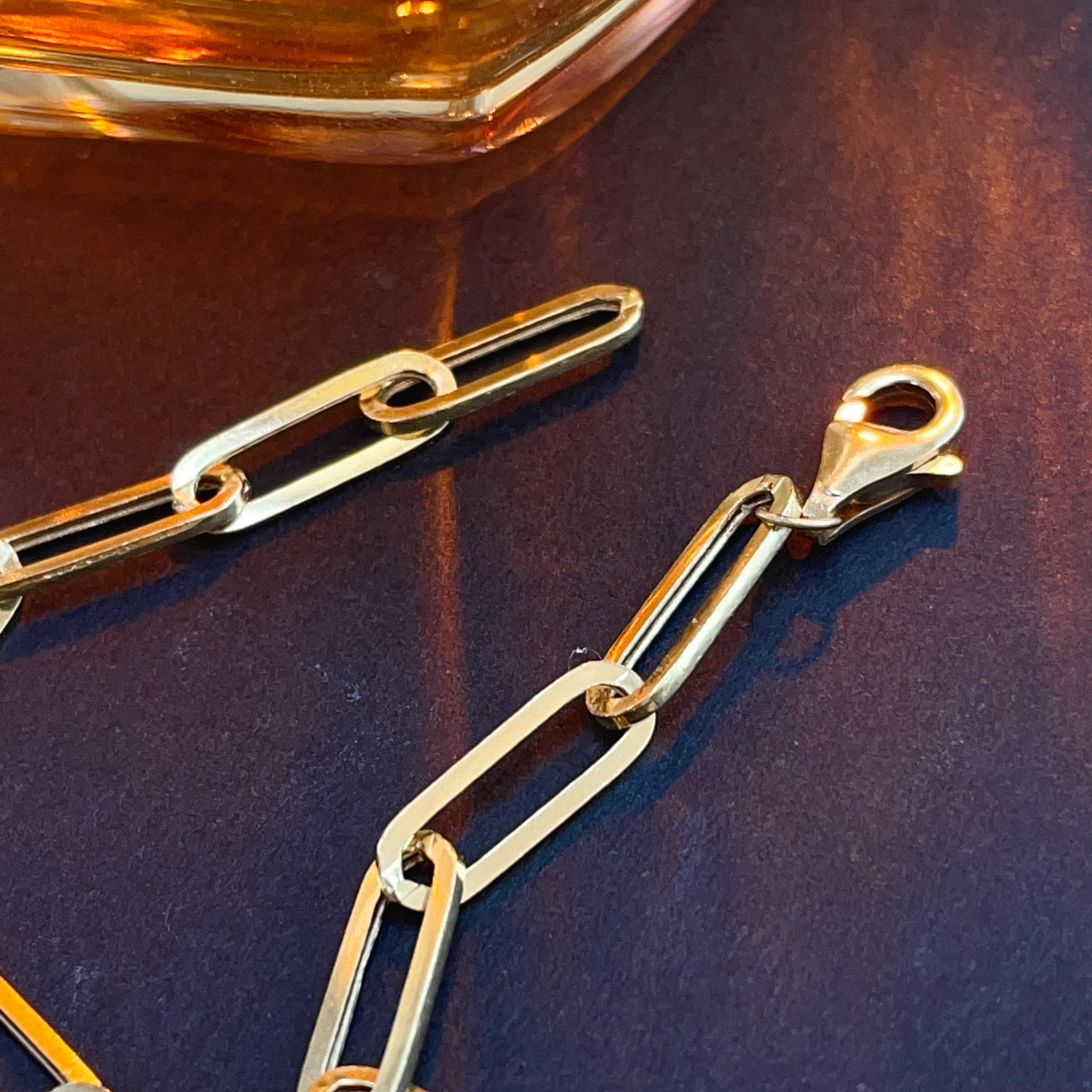 回形針鑽石手鍊 N240255