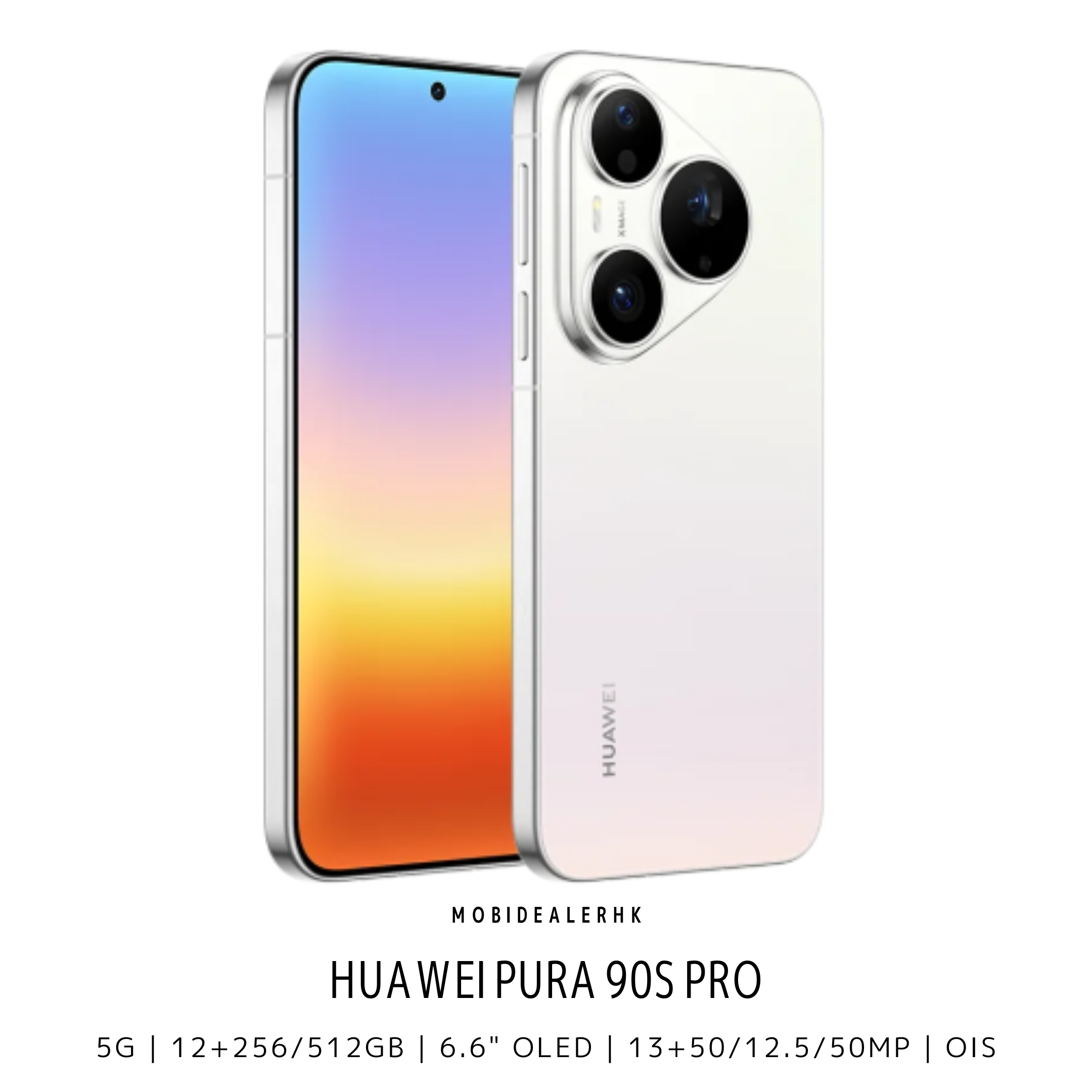 Huawei Pura 90s Pro | 華為 Pura 90s Pro | 5G | 智能手機 | 12+256/512Gb | 6.6" OLED | 13+50/12.5/50MP | OIS