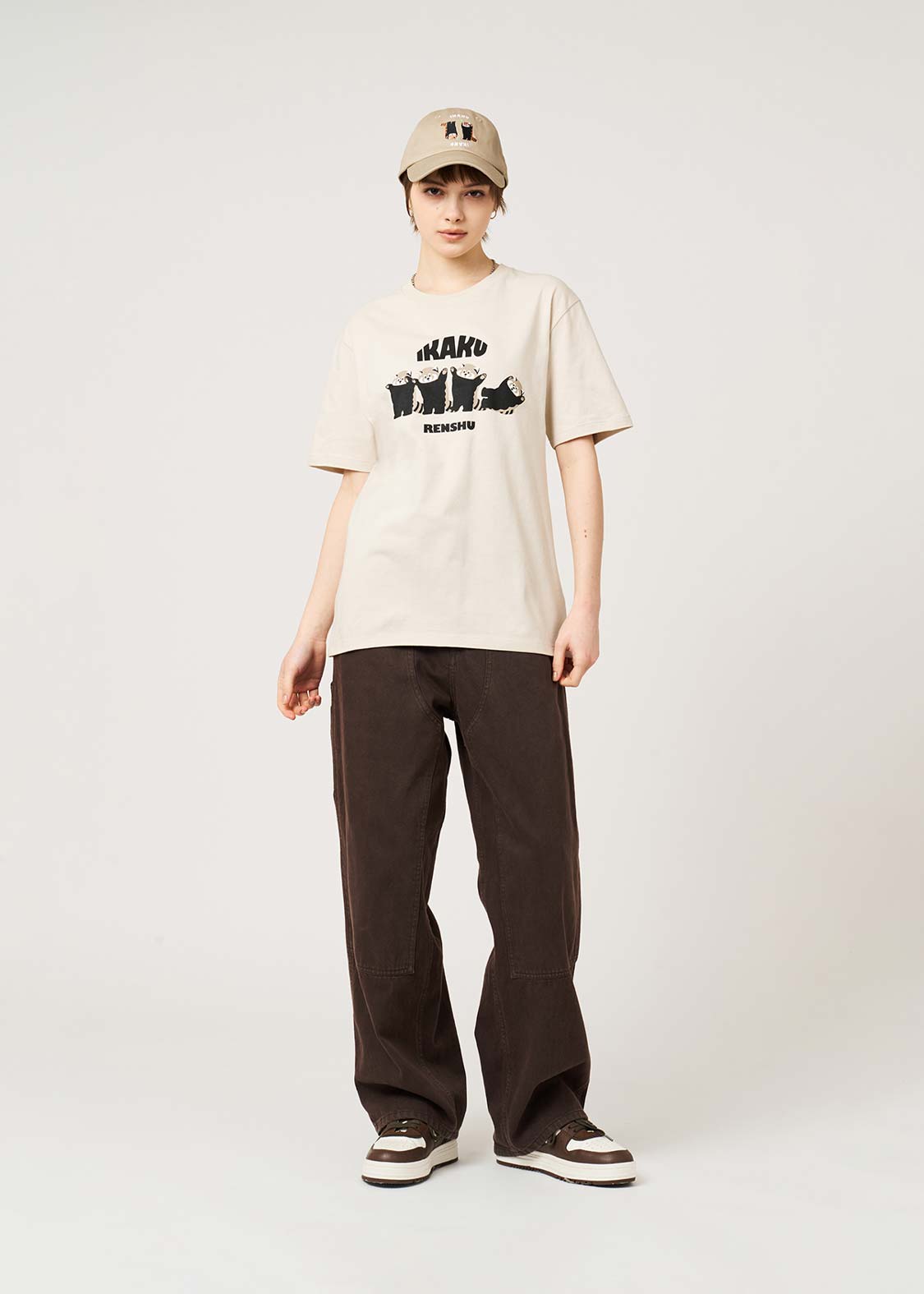 📦訂購 日本限定 graniph IKAKU Red Panda 小熊貓 T-SHIRT T恤