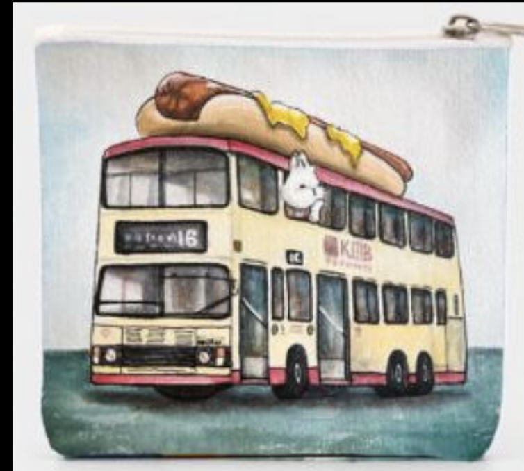 獅子頭丁丁收納包 - 九巴